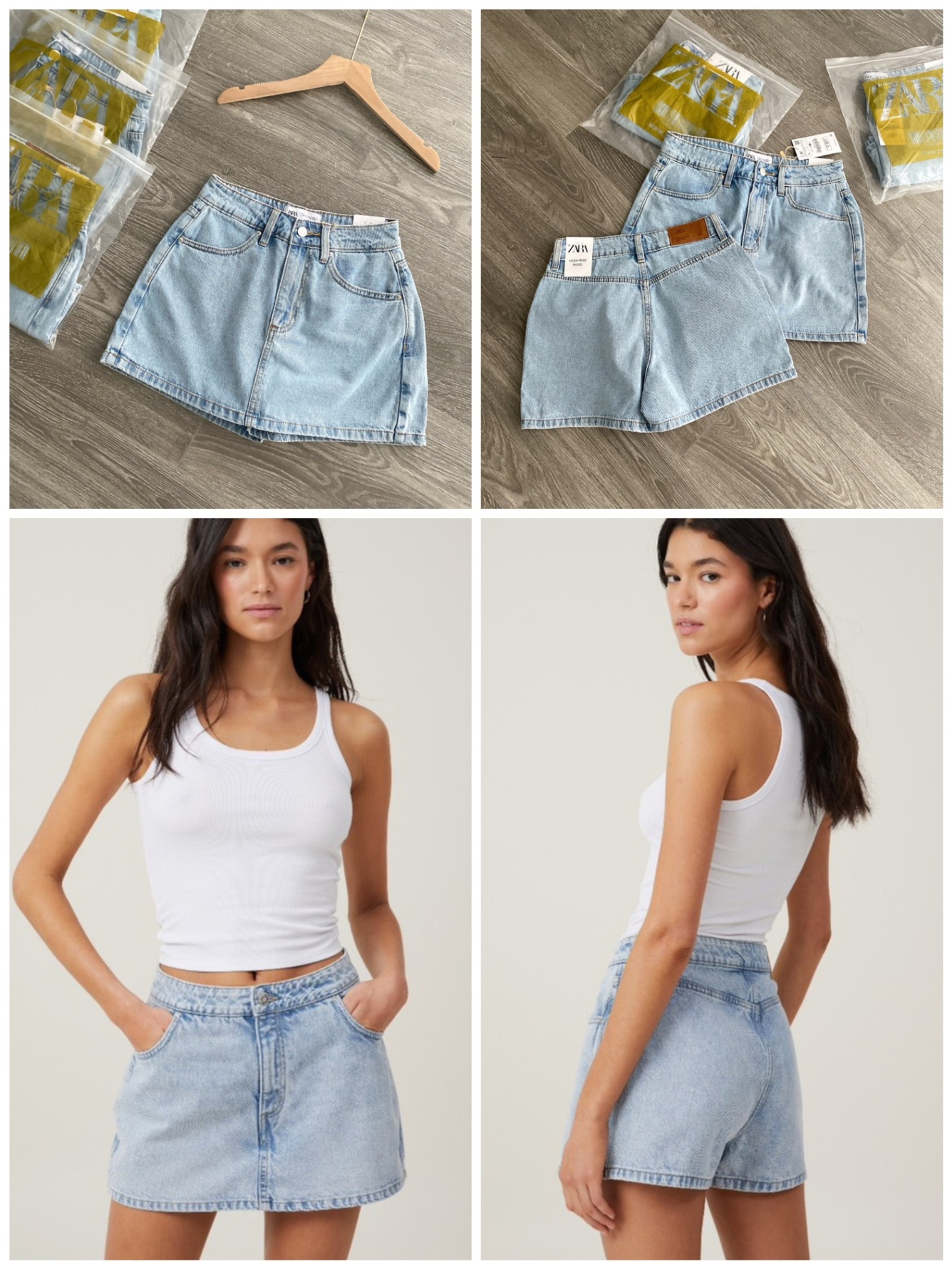 Chân Váy ZR Denim Có Short 14357