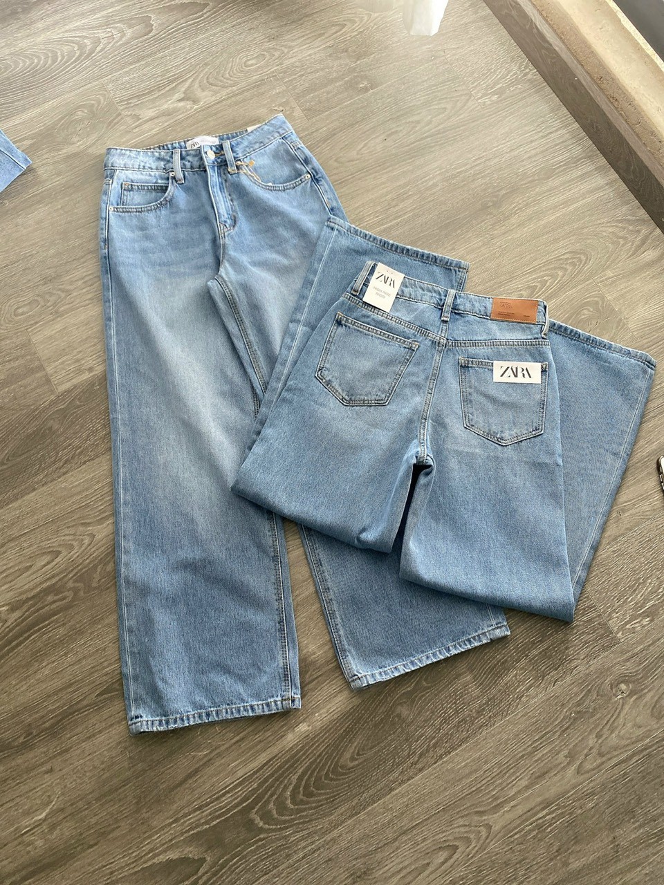 Culottes Jean Zr ống xuông 14511