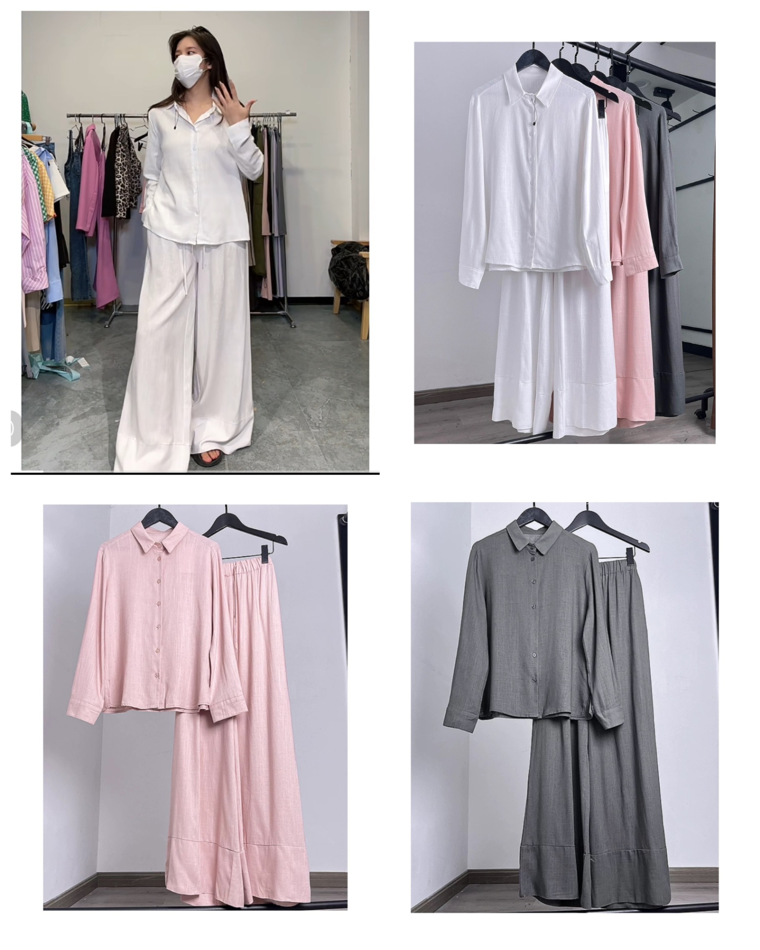 Culottes ZR Linen Palazzo tuồn Xịn Huỷ Tag 14583