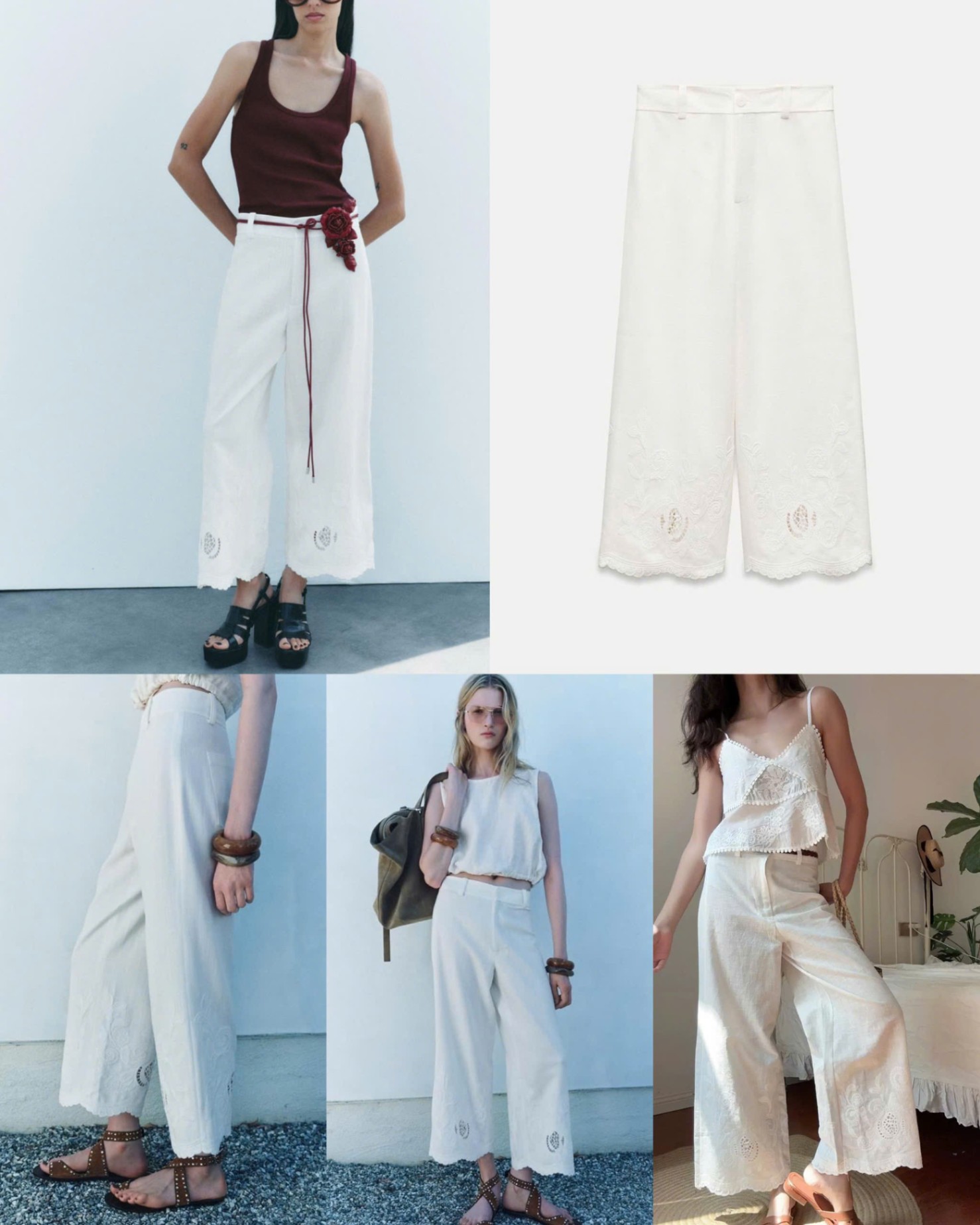 Culottes ZR Thô Thêu Auth Tuồn Dư Xịn 14710