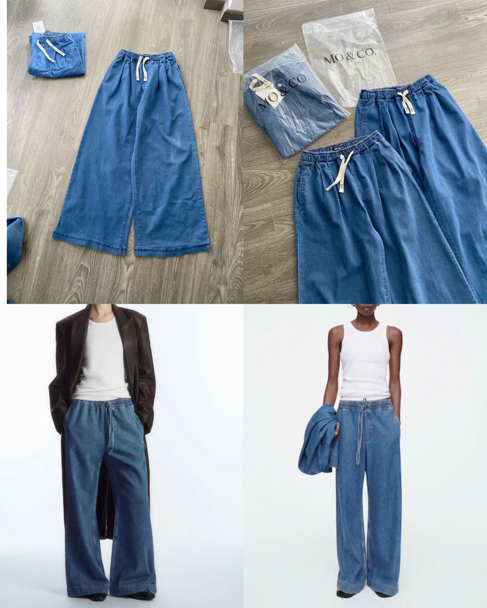 Culottes MO & CO denim Dư Xịn 14733