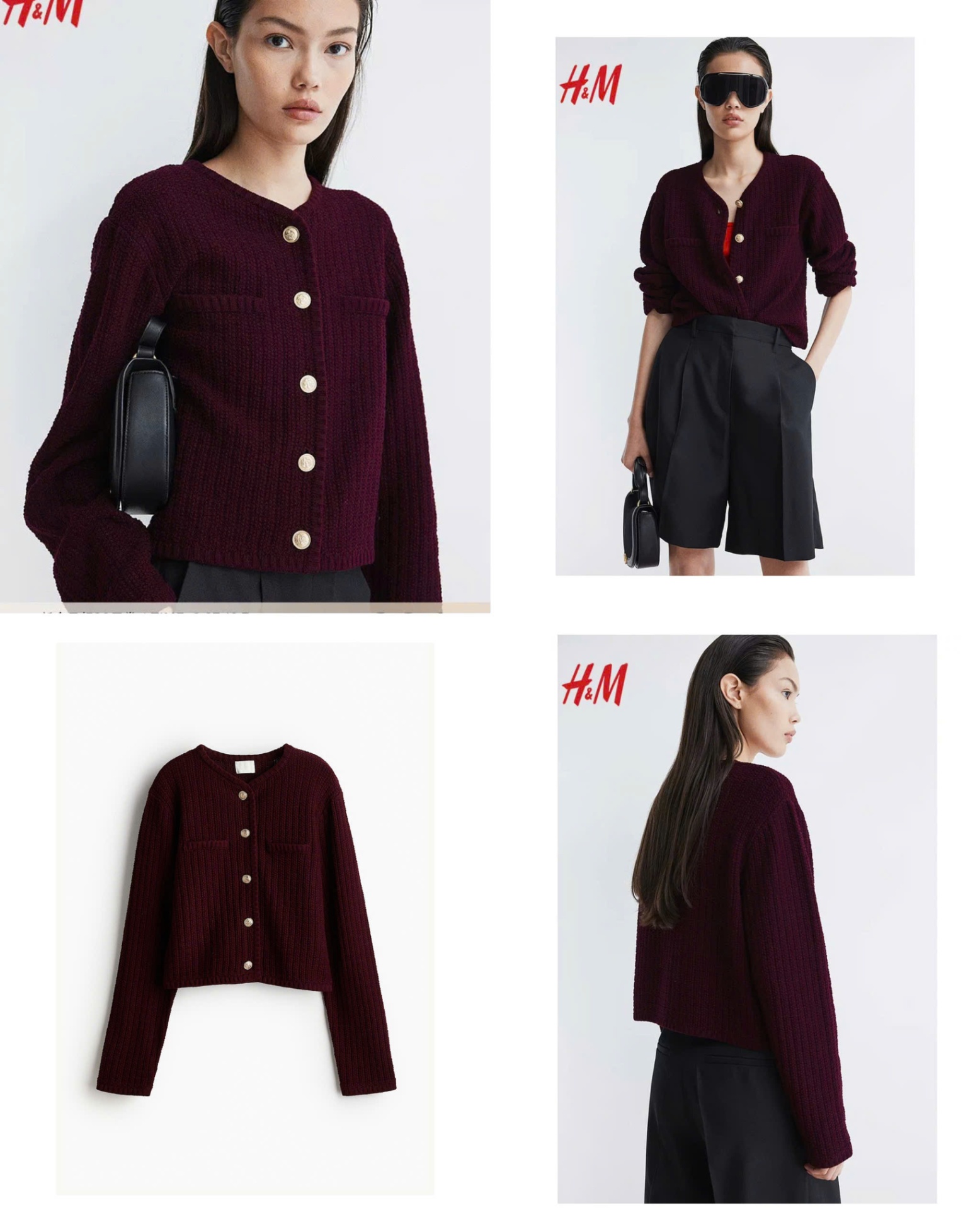 Len Cardigan HM Auth Tuồn huỷ Tag 14768