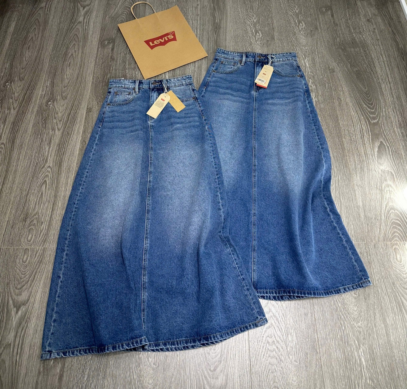 Chân Váy Denim Levis Dư xịn 14921