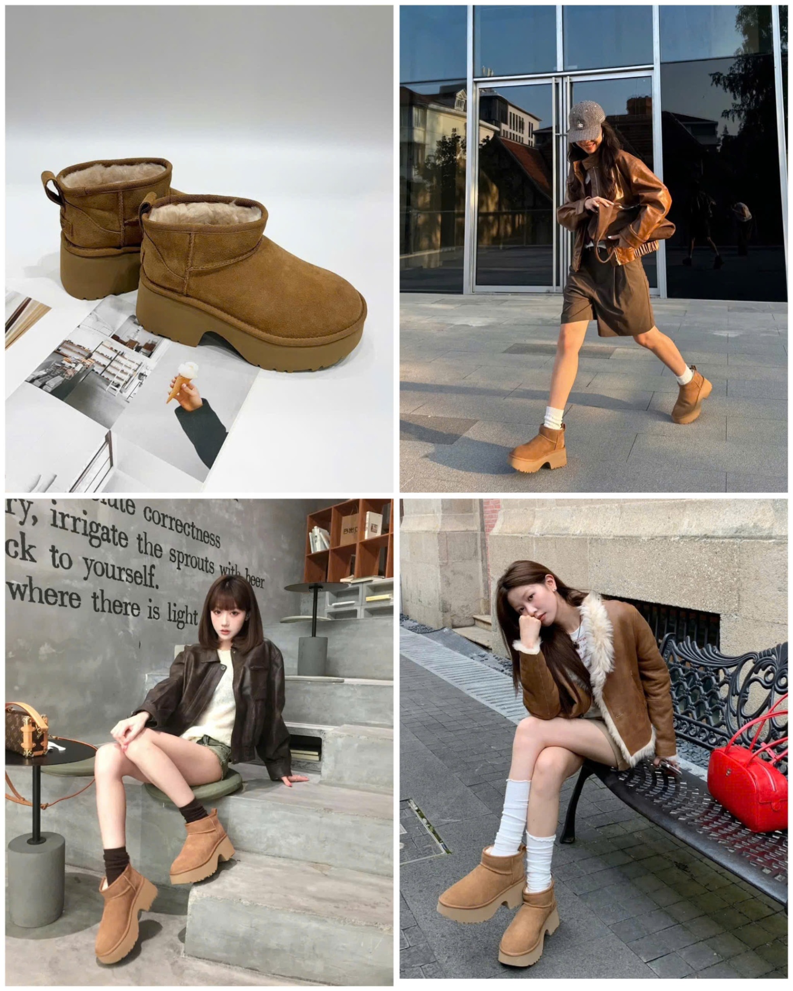 Boot UGG đế cao 15063