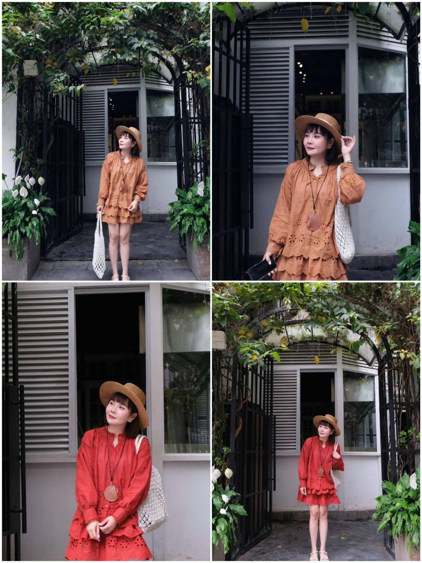 Set Soul sơ mi thô thêu (4 màu- ngắn) 15266
