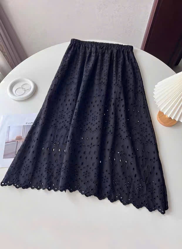 Chân Váy Thô Thêu HM Auth Tuồn Dư Xịn 15432