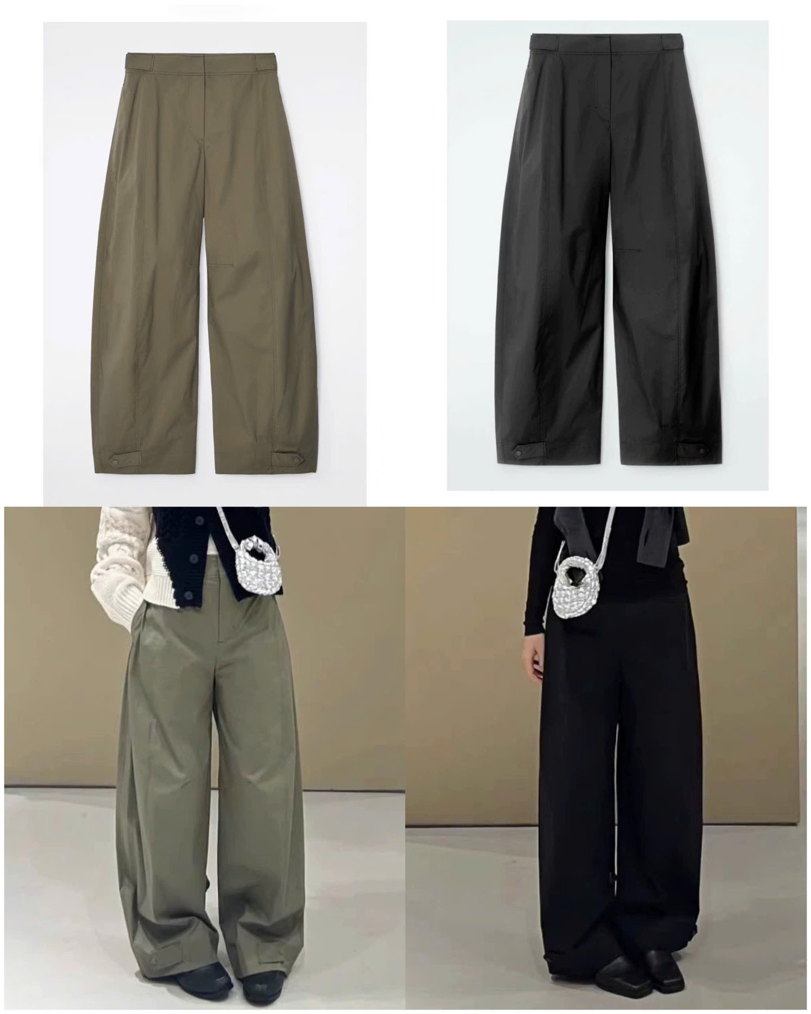 Quần Cos Slouchy 2 màu 15469