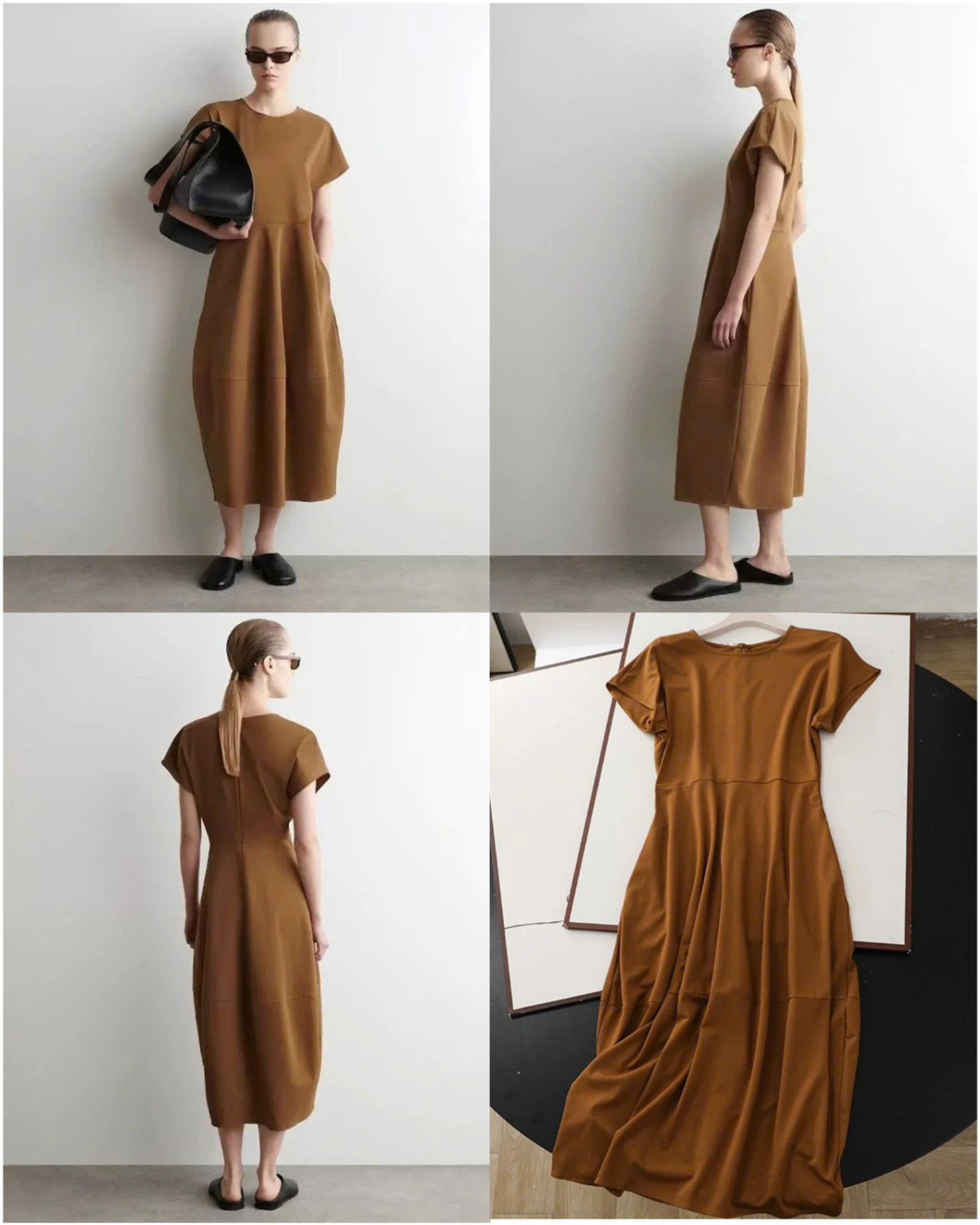 Đầm Cos Nâu Dư Xịn 15468