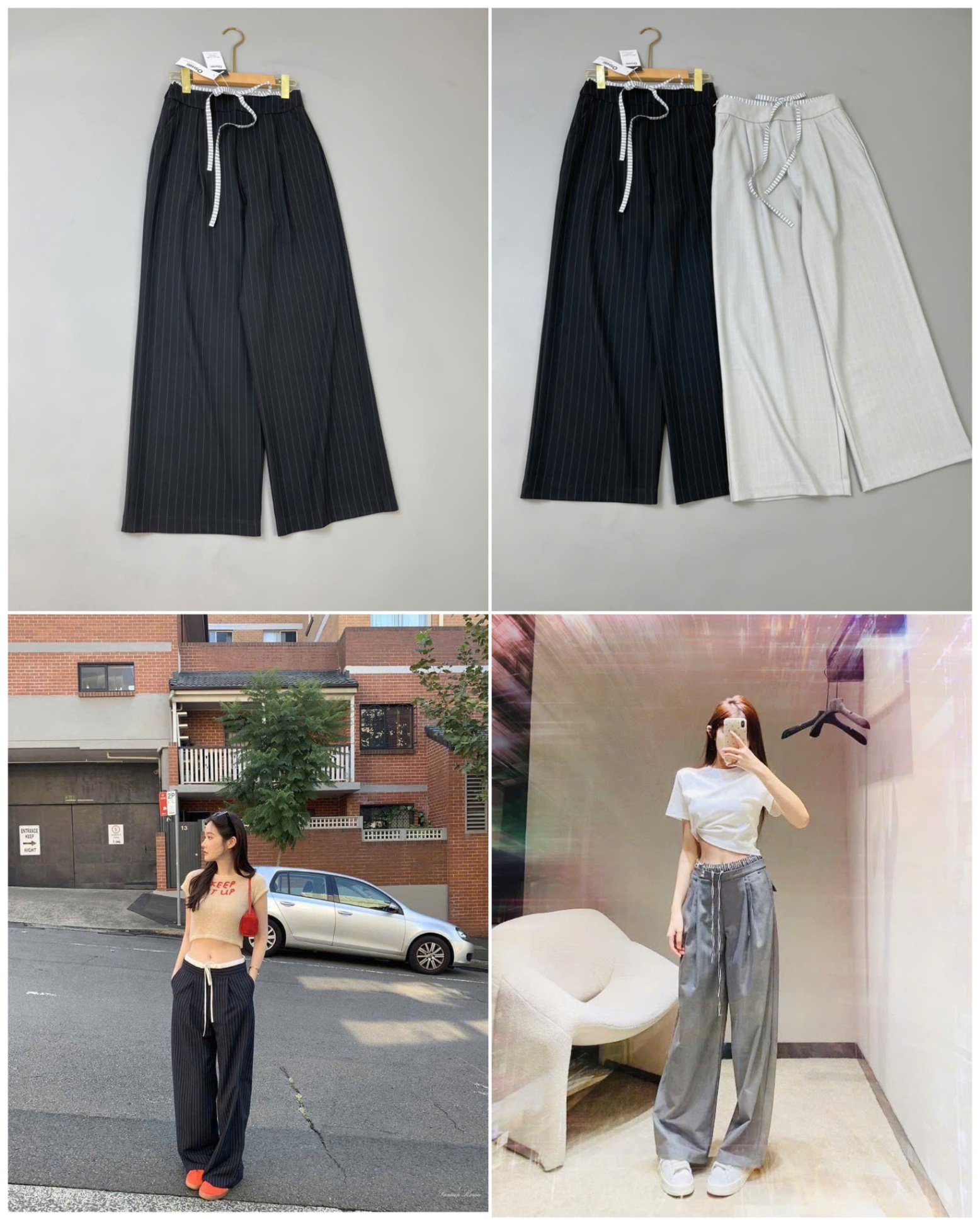 Culottes Kẻ Orshiri 2 màu 15472