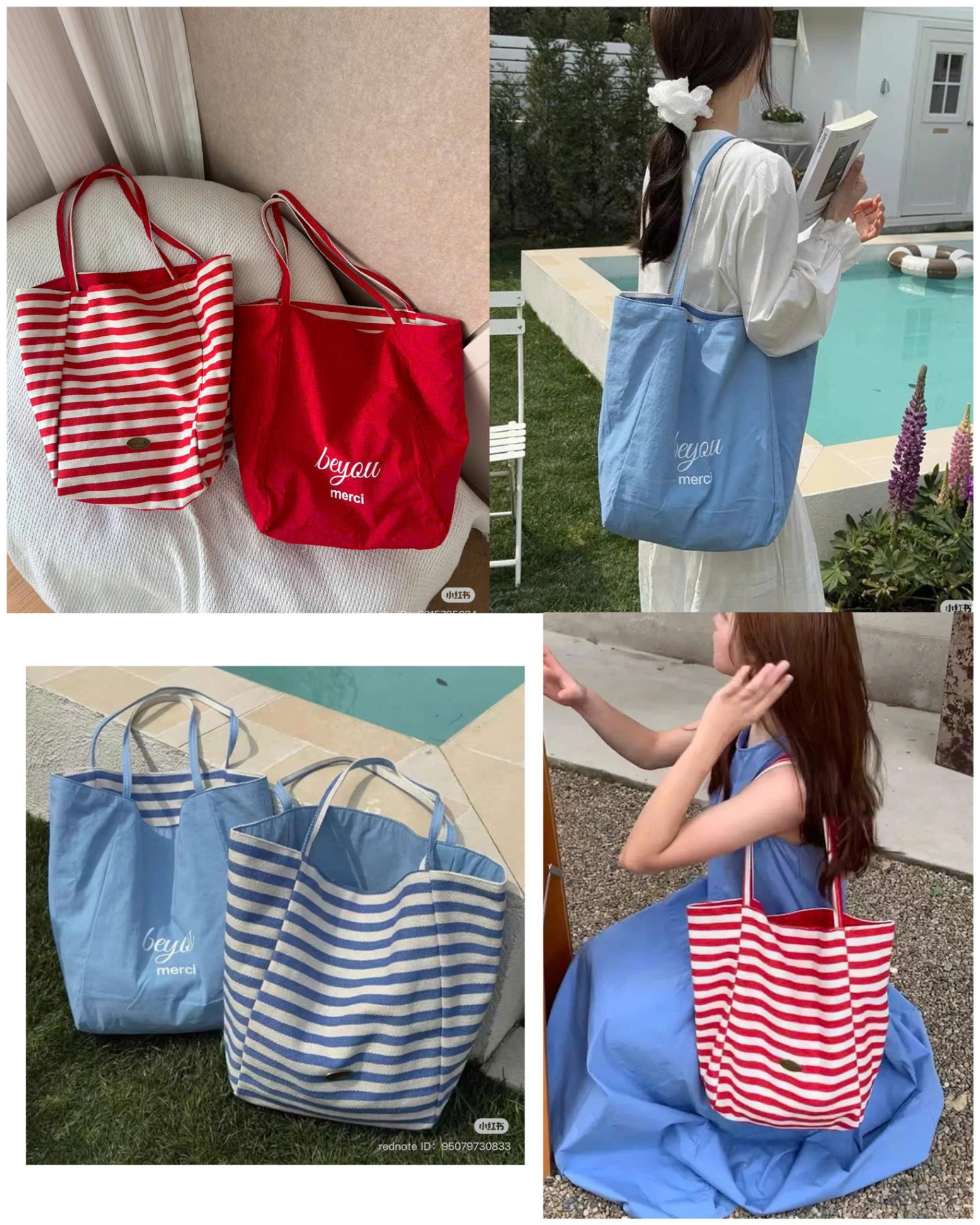 Túi Tote Vải 2 mặt 15530