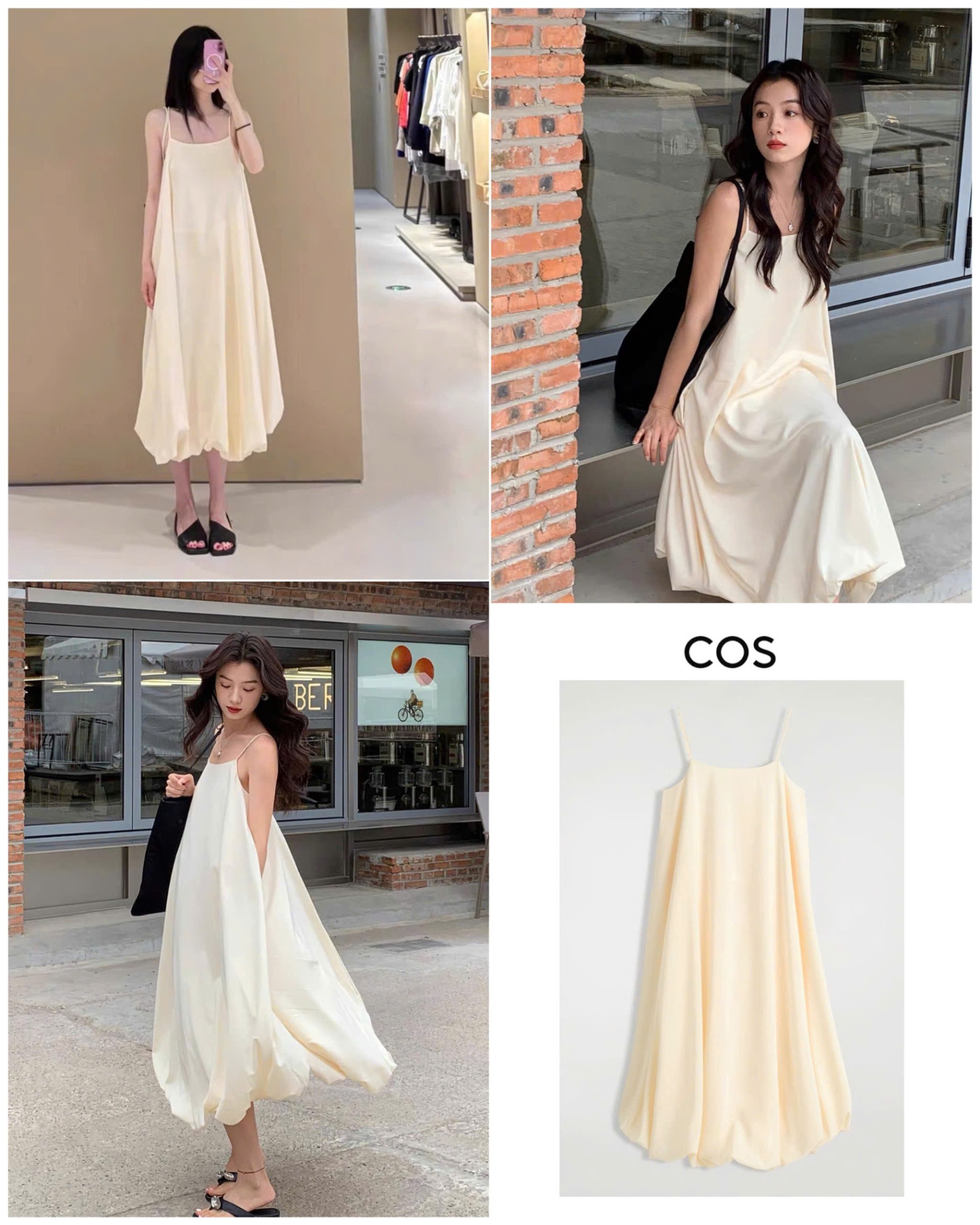 Đầm 2 Dây Cos Dư Xịn 15597