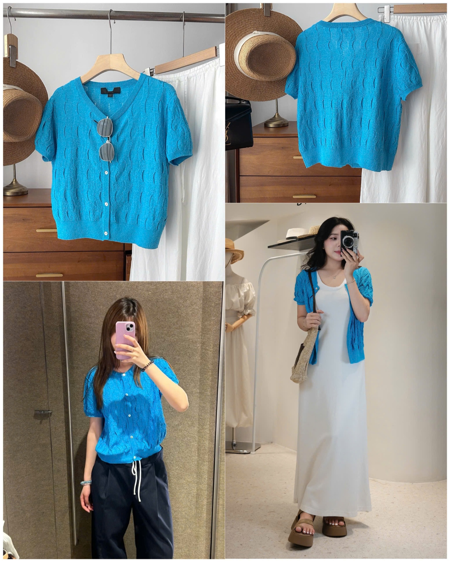 Cardigan Len ZR mỏng auth tuồn 15647