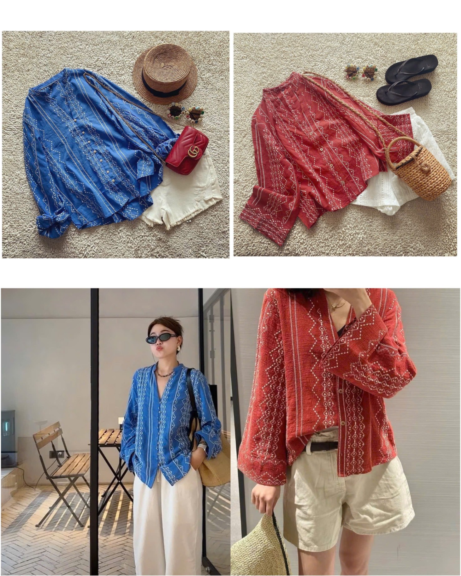 Sơ Mi ZR Thô Thêu Tuồn xịn huỷ tag 15666