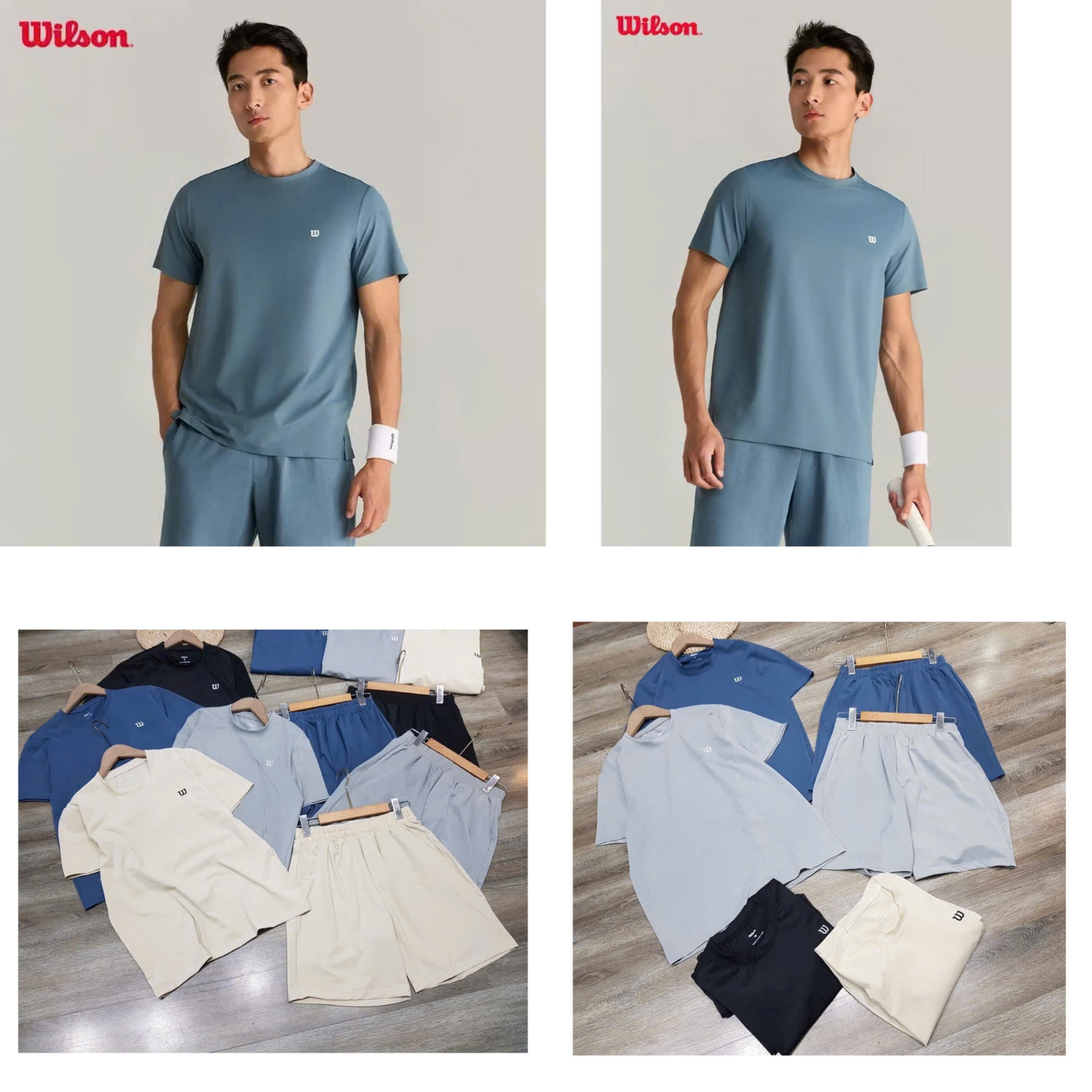 Set Bộ Nam Wilson Cổ Tròn 15759