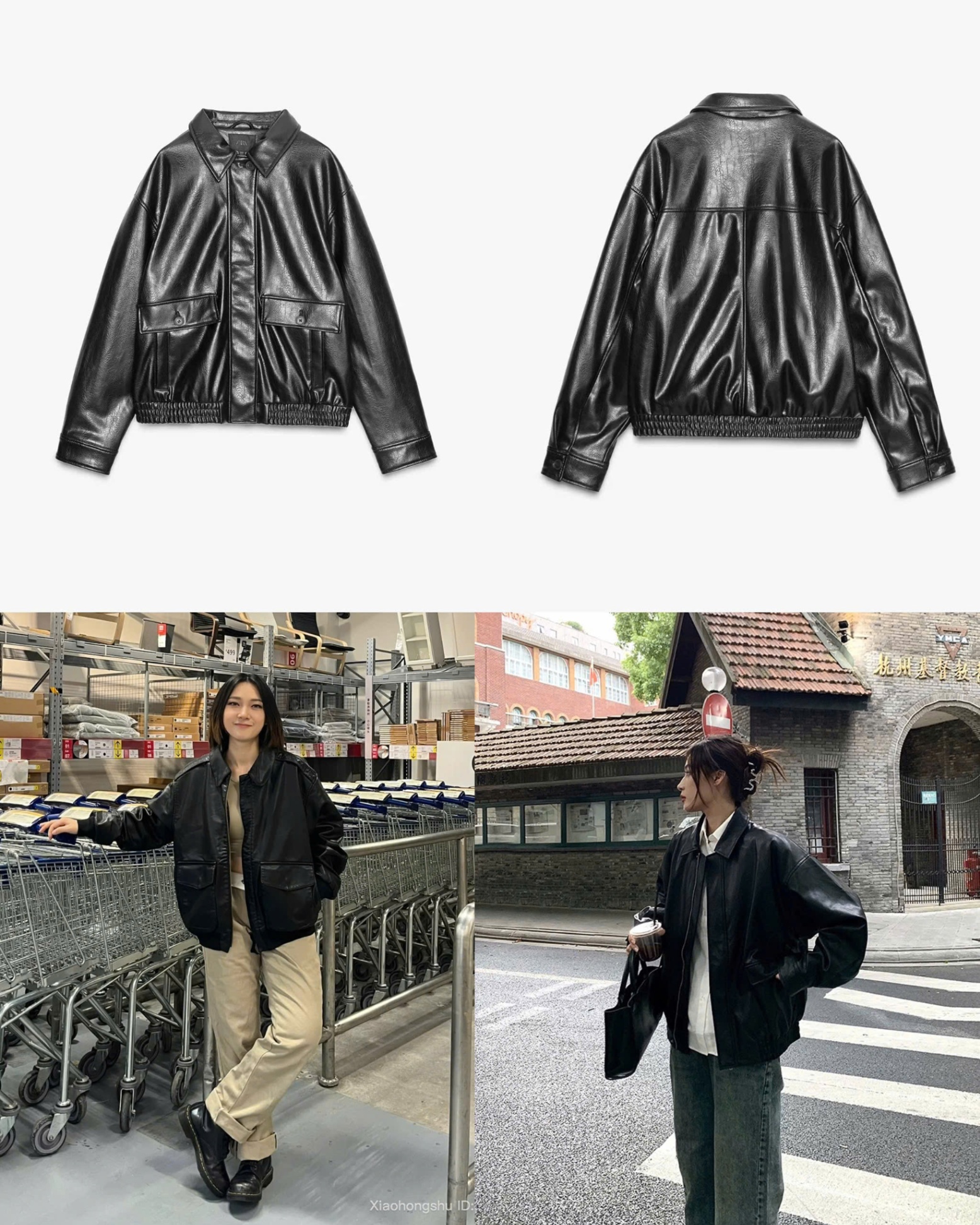 Khoác Da ZR túi hộp Dư Xịn 15801