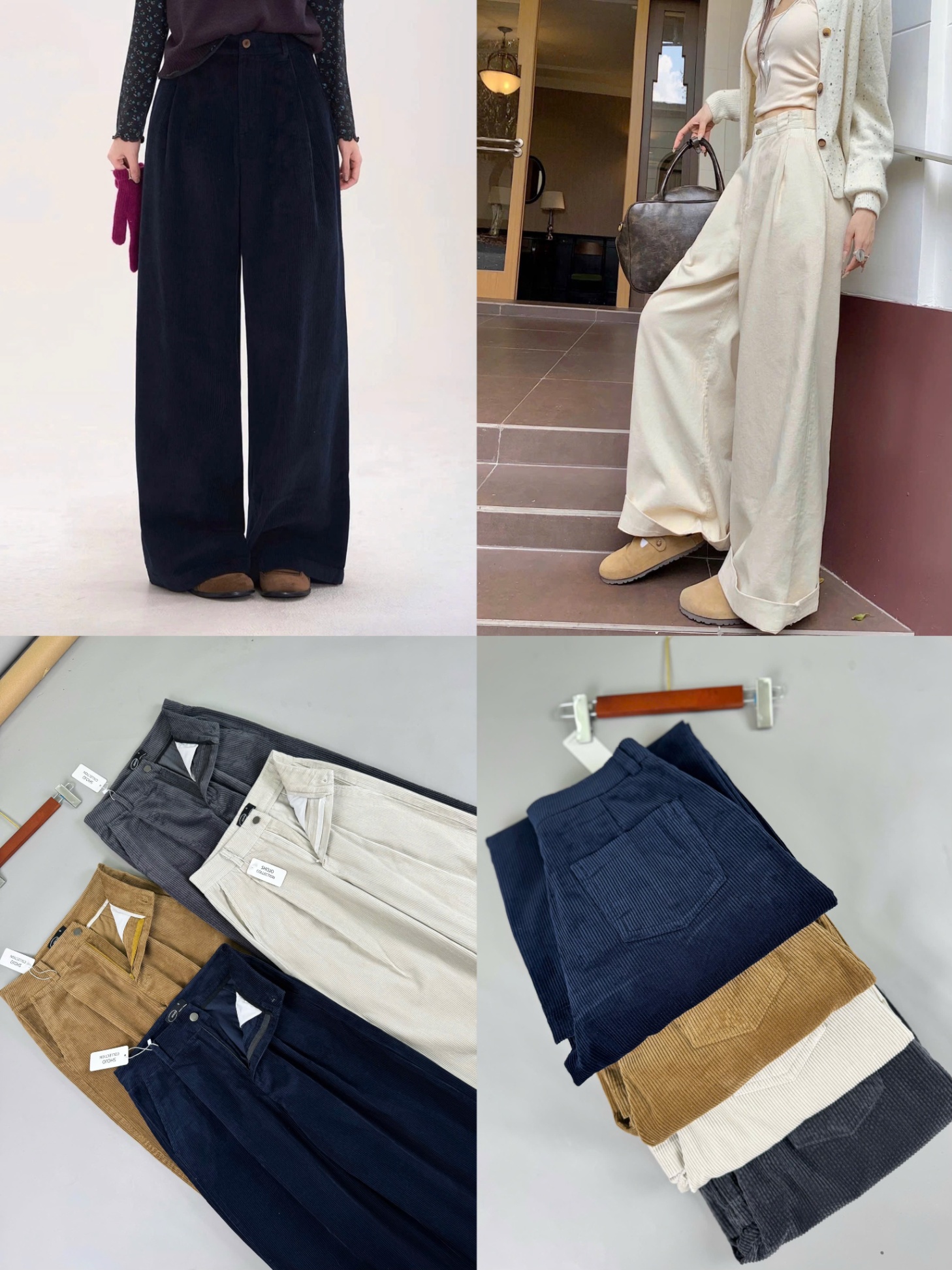 Quần Cullotes nhung Shojo 15799