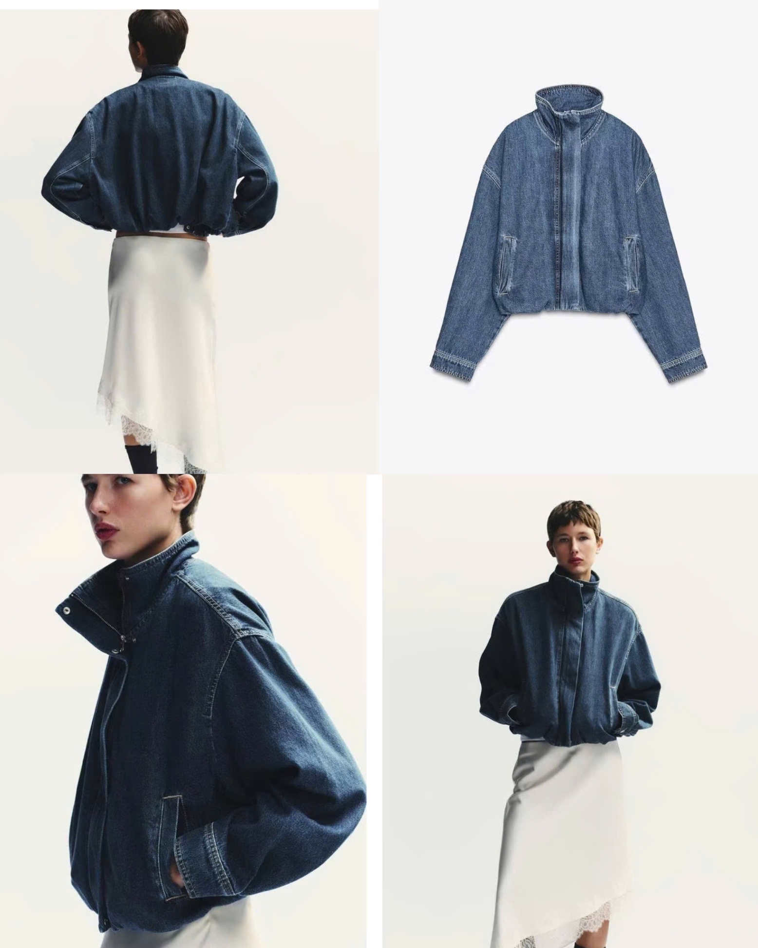 Khoác Denim ZR Bomber Dư Xịn 15812