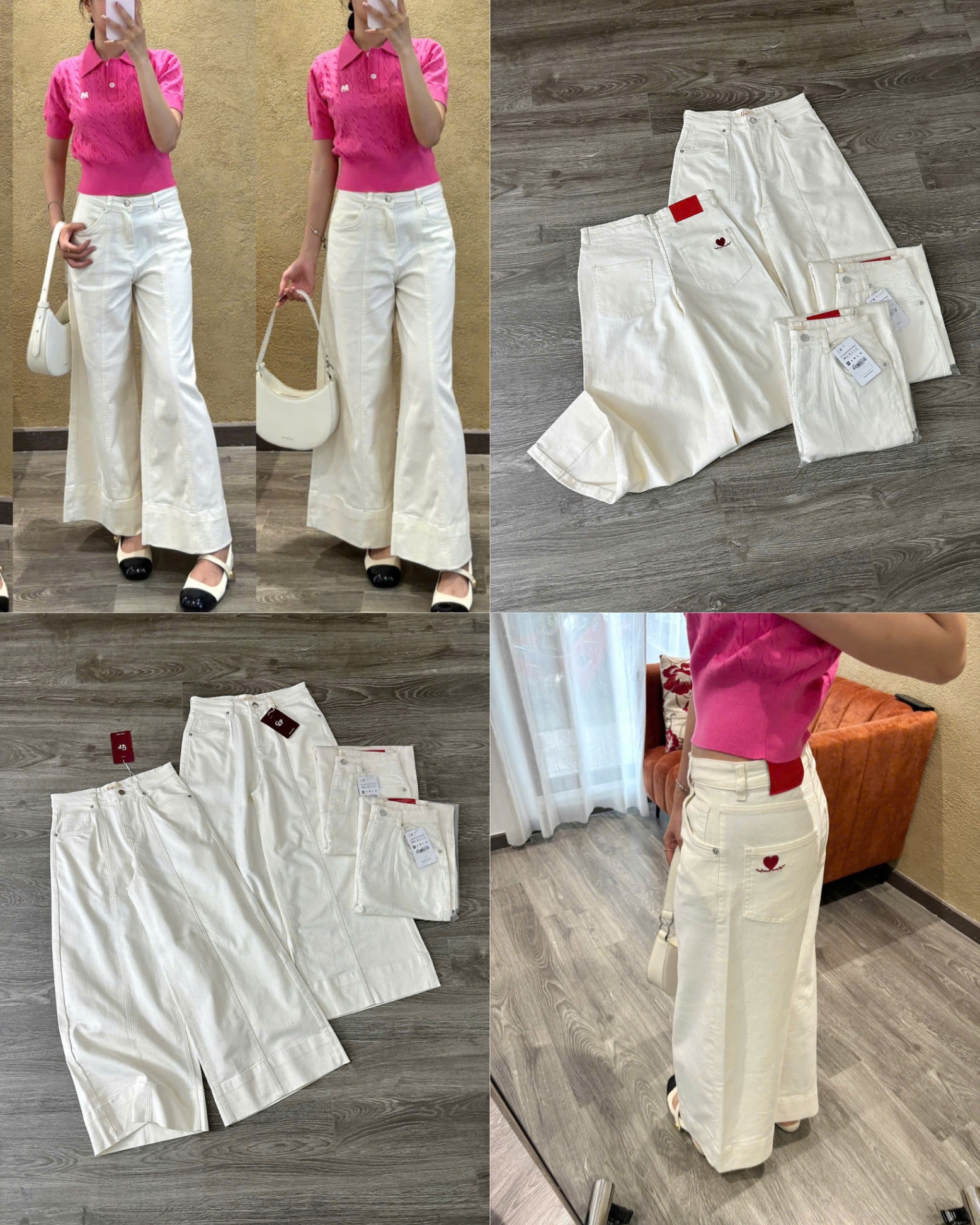 Culottes Gip thêu tim dư xịn 15819