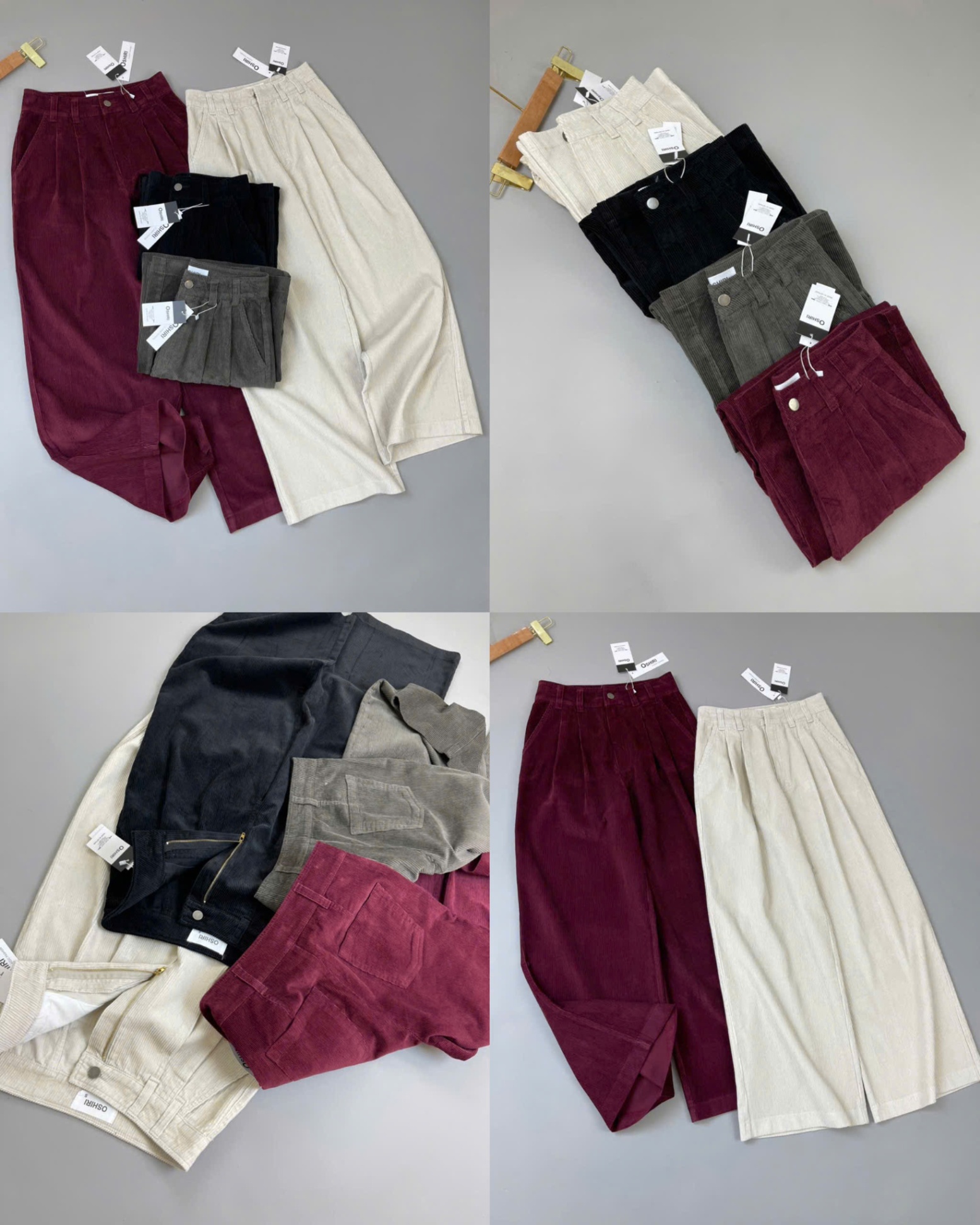 Quần Cullotes Nhung Orshiri 15859