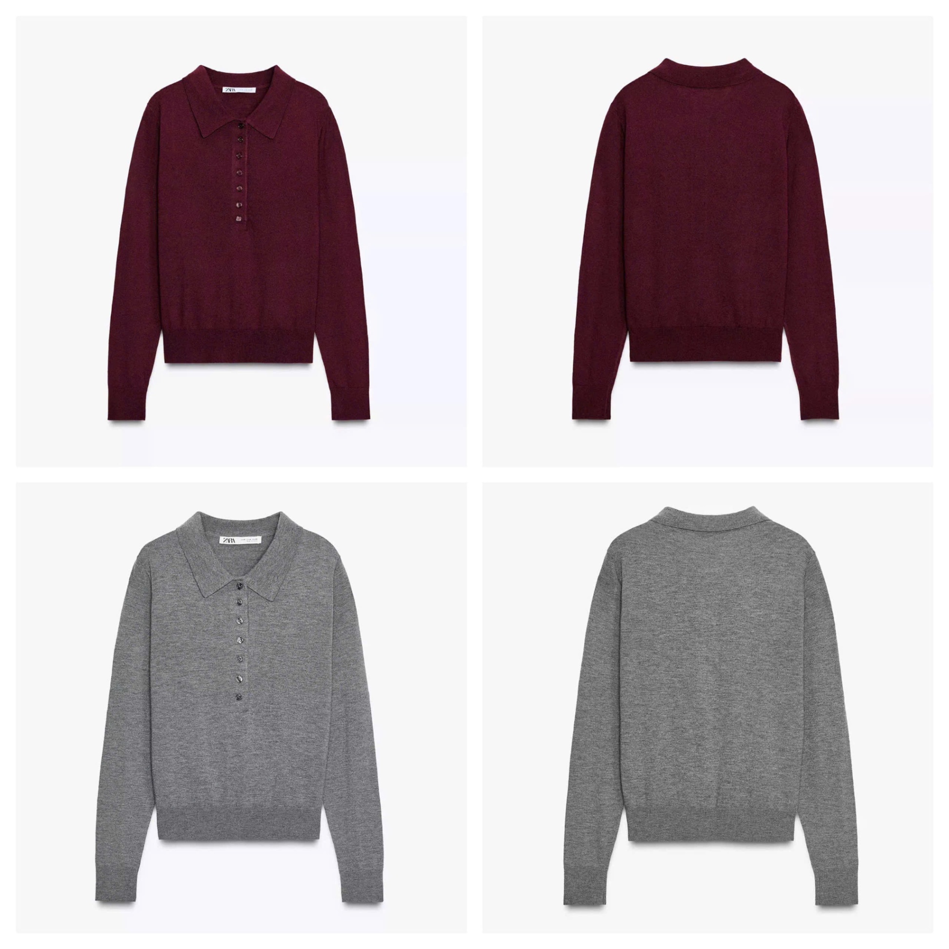 Cardigan Len Zr Polo Dài tay 15864