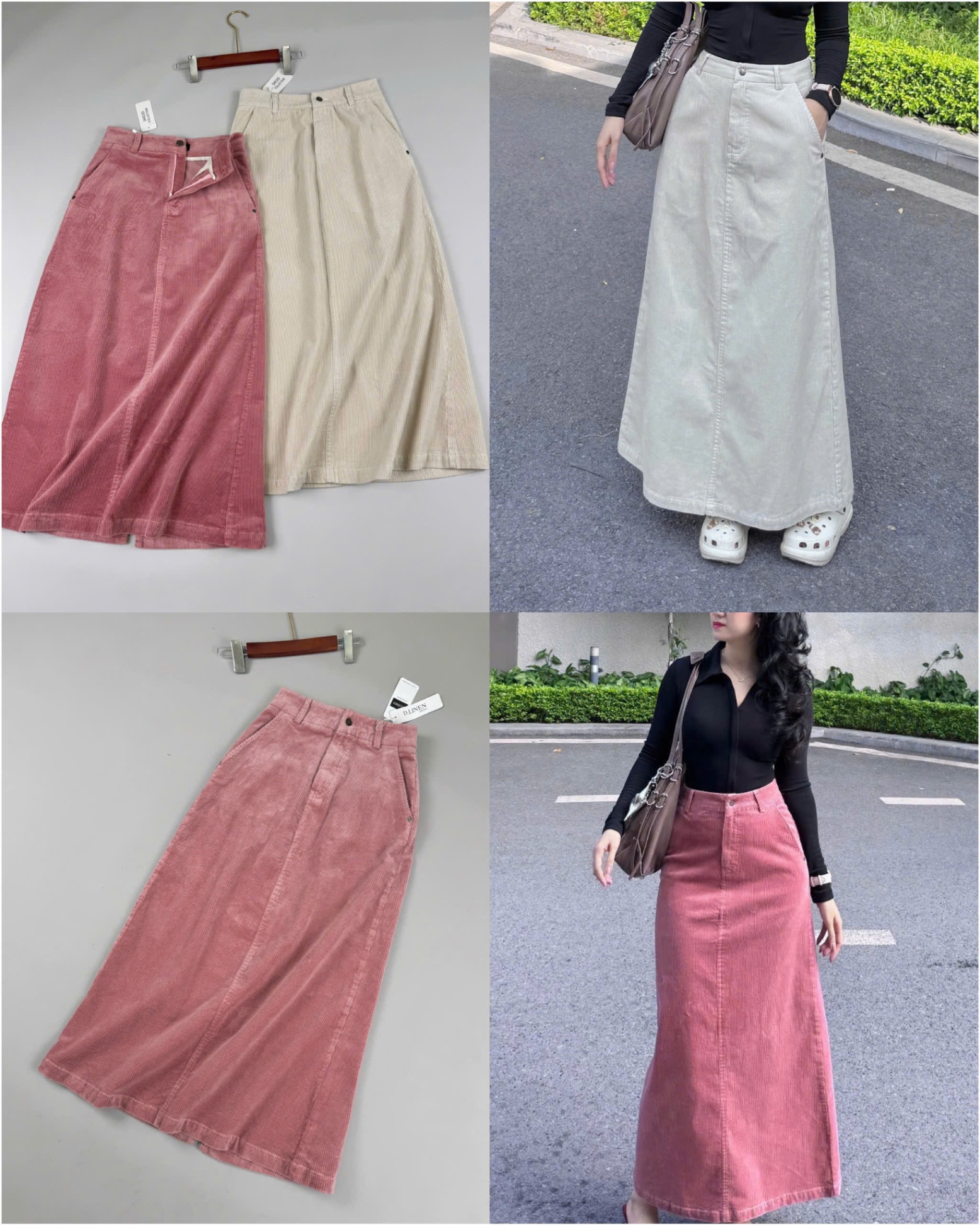 Chân Váy Nhung Shojo mẫu new (2 MÀU) 15870