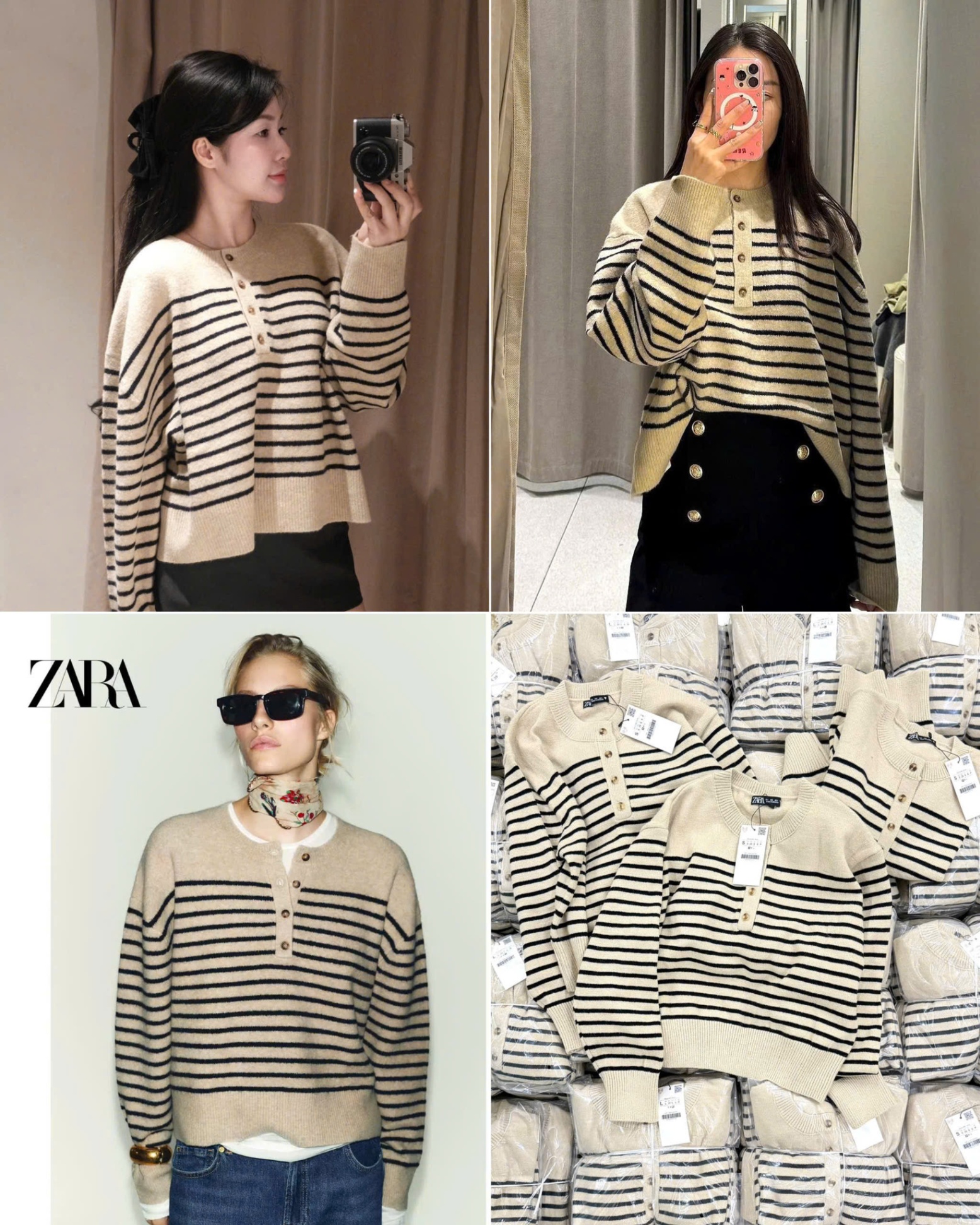 Len Kẻ ZR Khuy cổ 15905