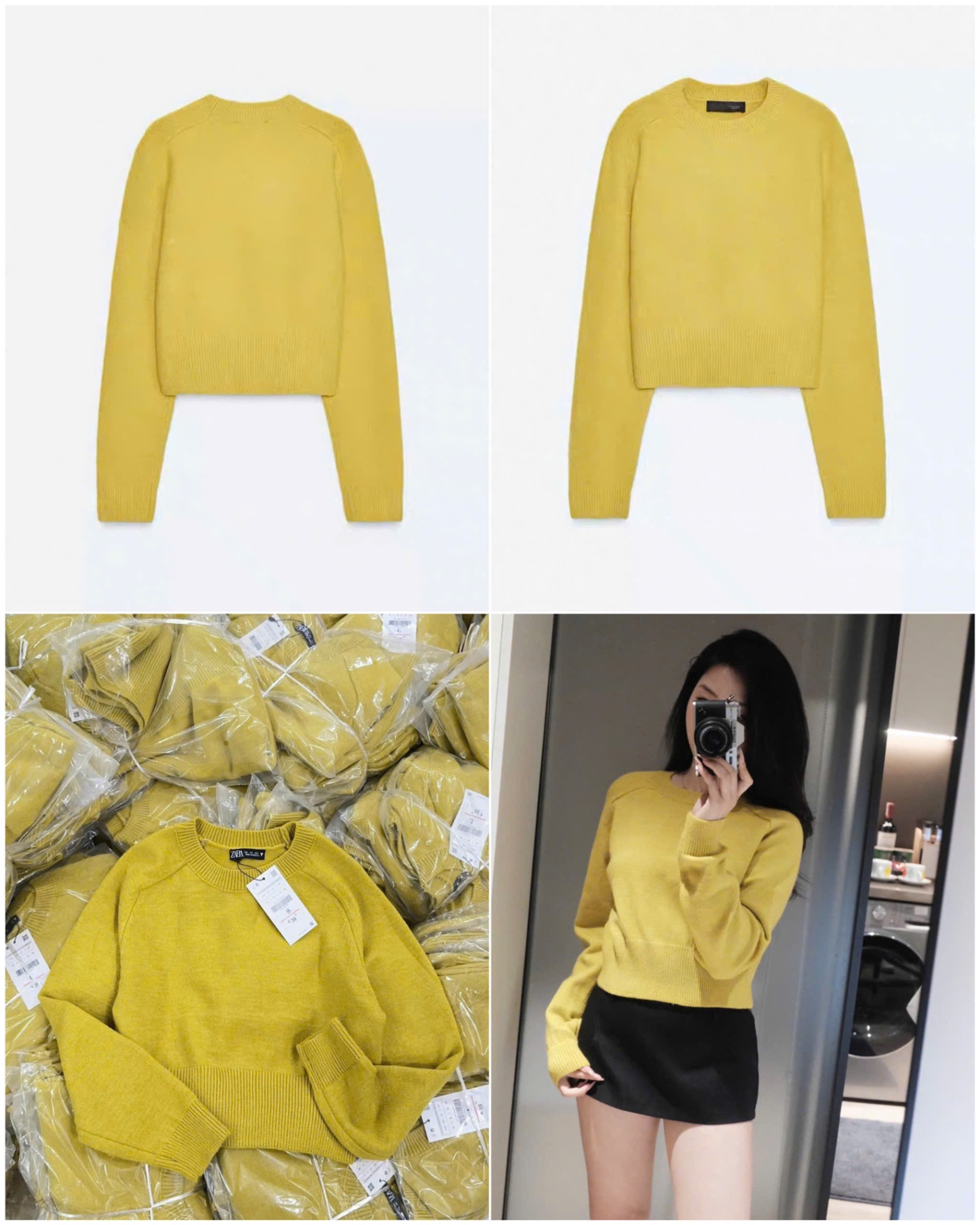 Len Cốm ZR cổ tròn 15906