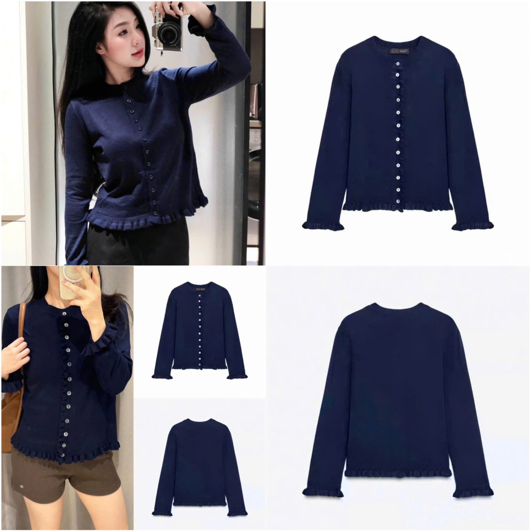 Len ZR bèo gấu Xanh Than 15909