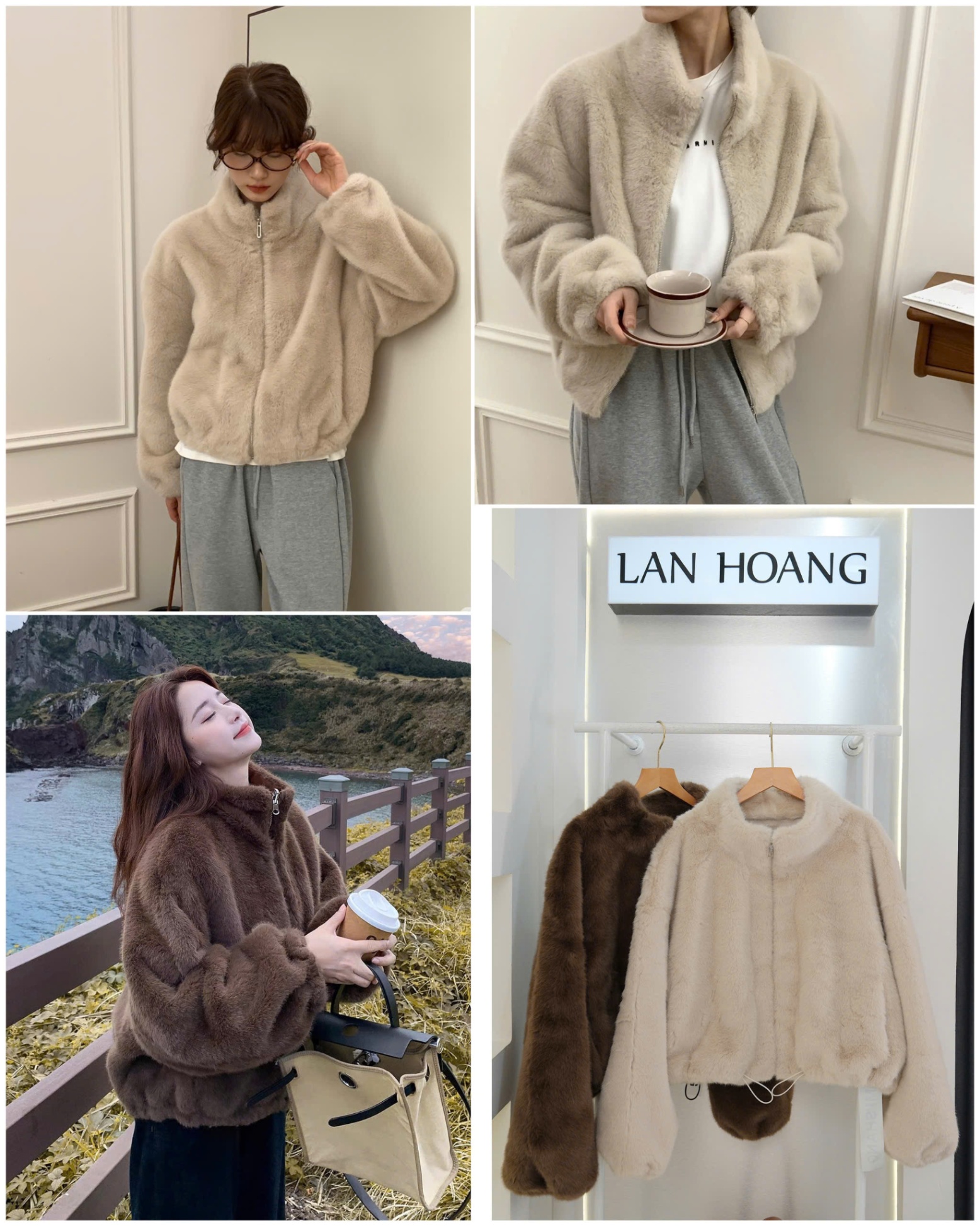 Khoác Lông Bomber 15917