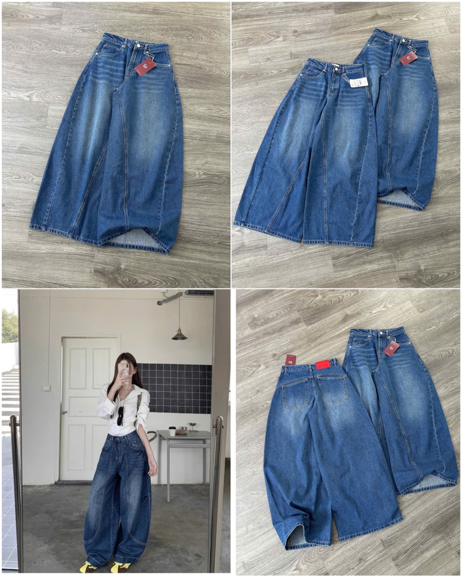 Culottes Jean Gip Dư Xịn 15952
