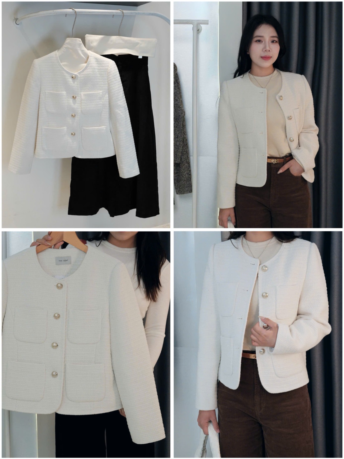 Khoác dạ Tweet The Izzat Xuất Hàn Dư Xịn 15889