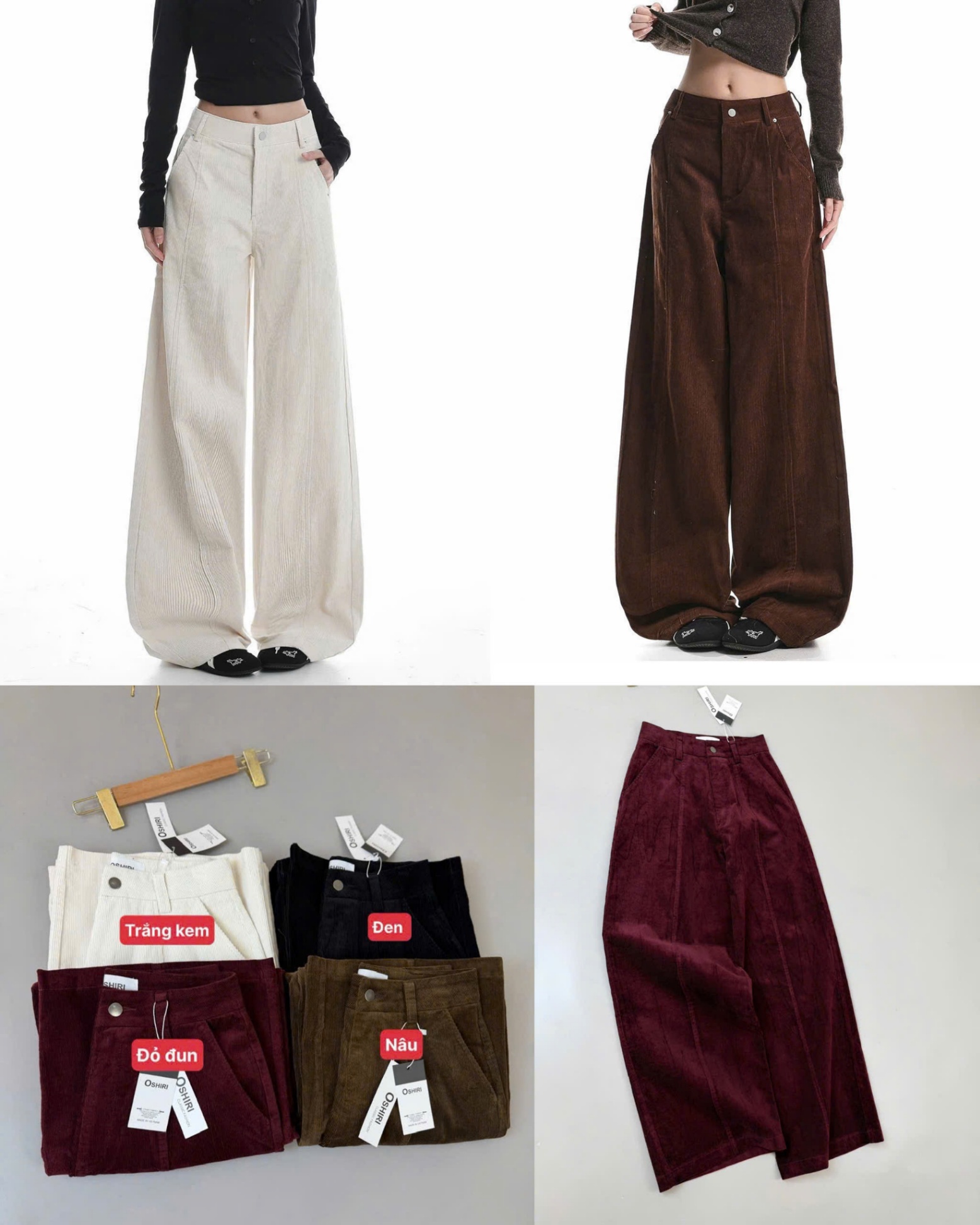 Culottes Nhung Gân Orshiri 16120
