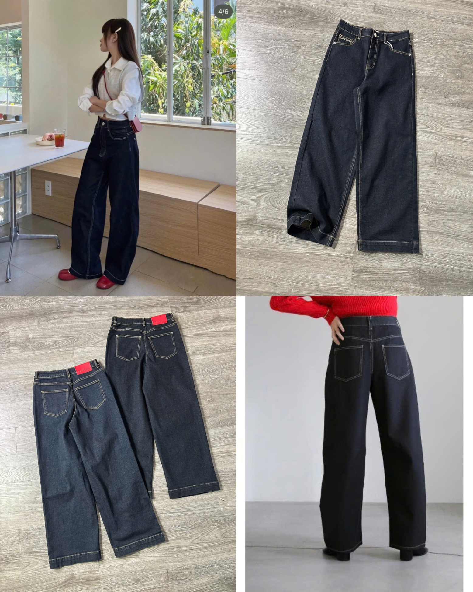 Jean GIp Xanh Than gấu nhỏ 16124