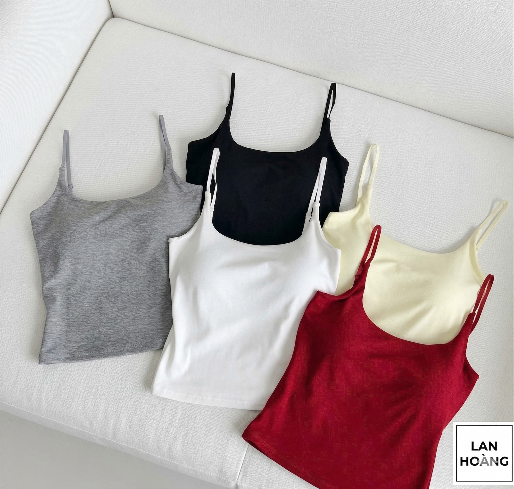 Áo Bra 2 dây có đệm mút 16274
