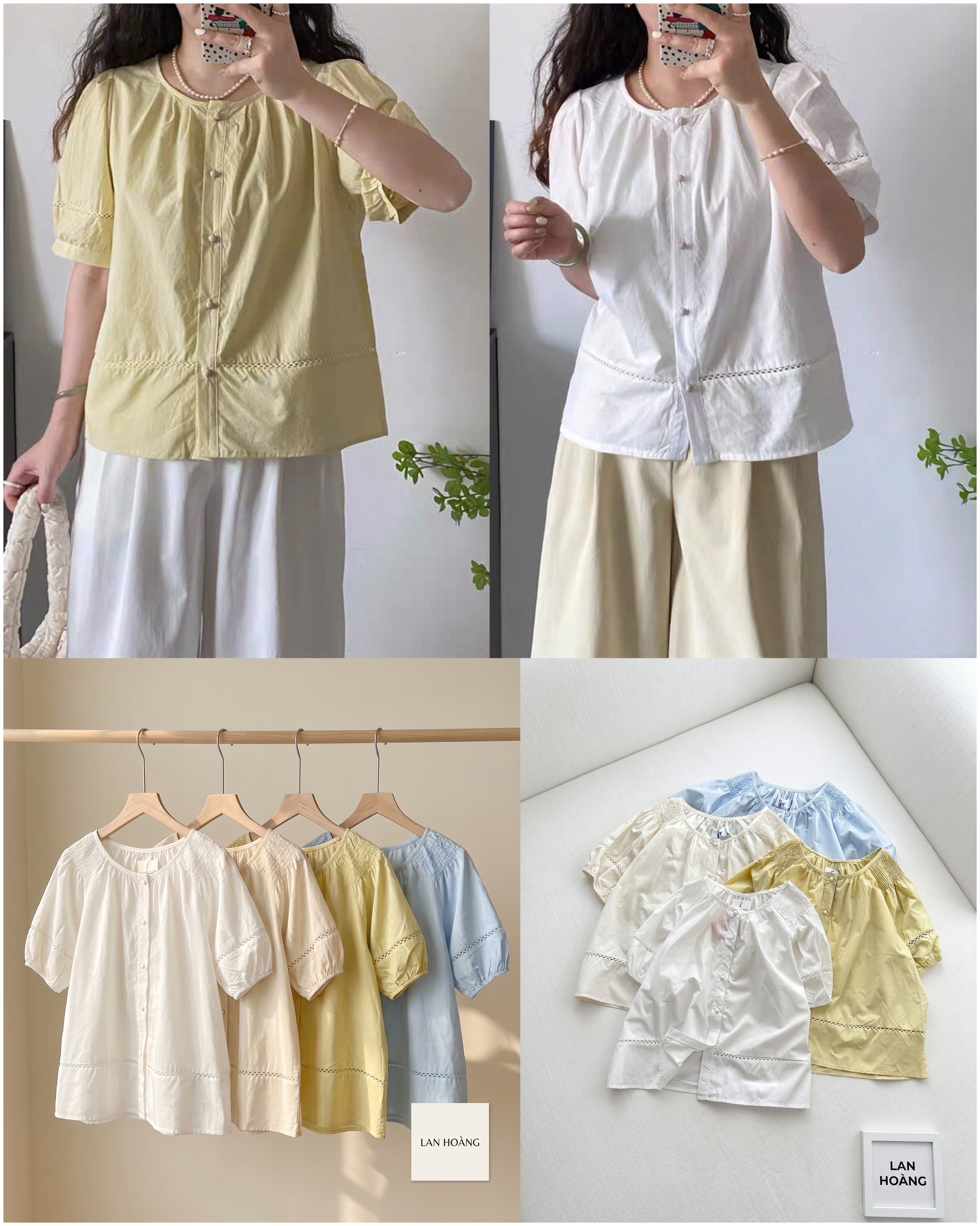 Áo Sơ Mi GIP Thêu Poplin Dư Xịn 16365
