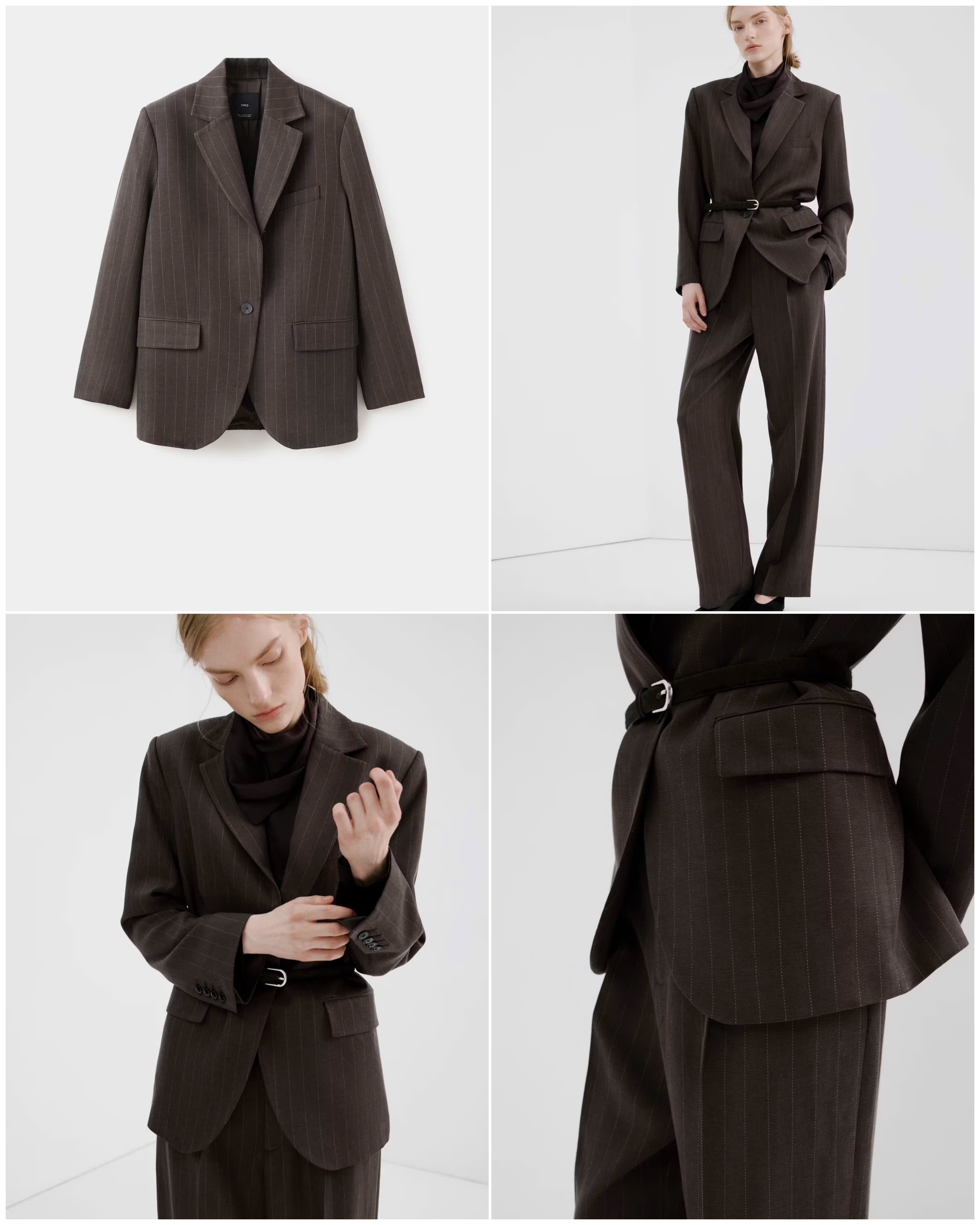 Blazer Kẻ MNG Auth tuồn xịn 16601