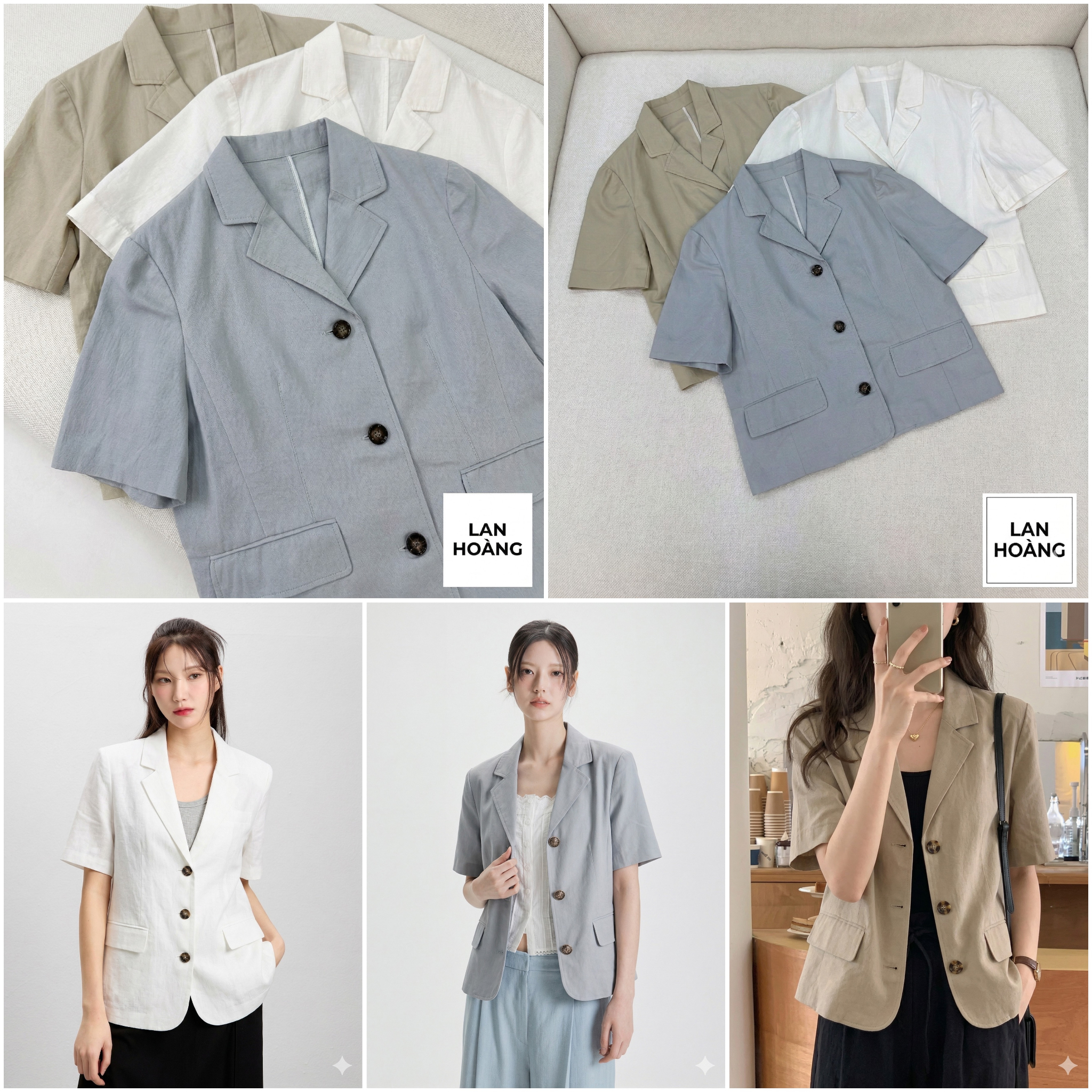 Blazer Xuất Hàn Cộc Tay Dư Xịn 16384