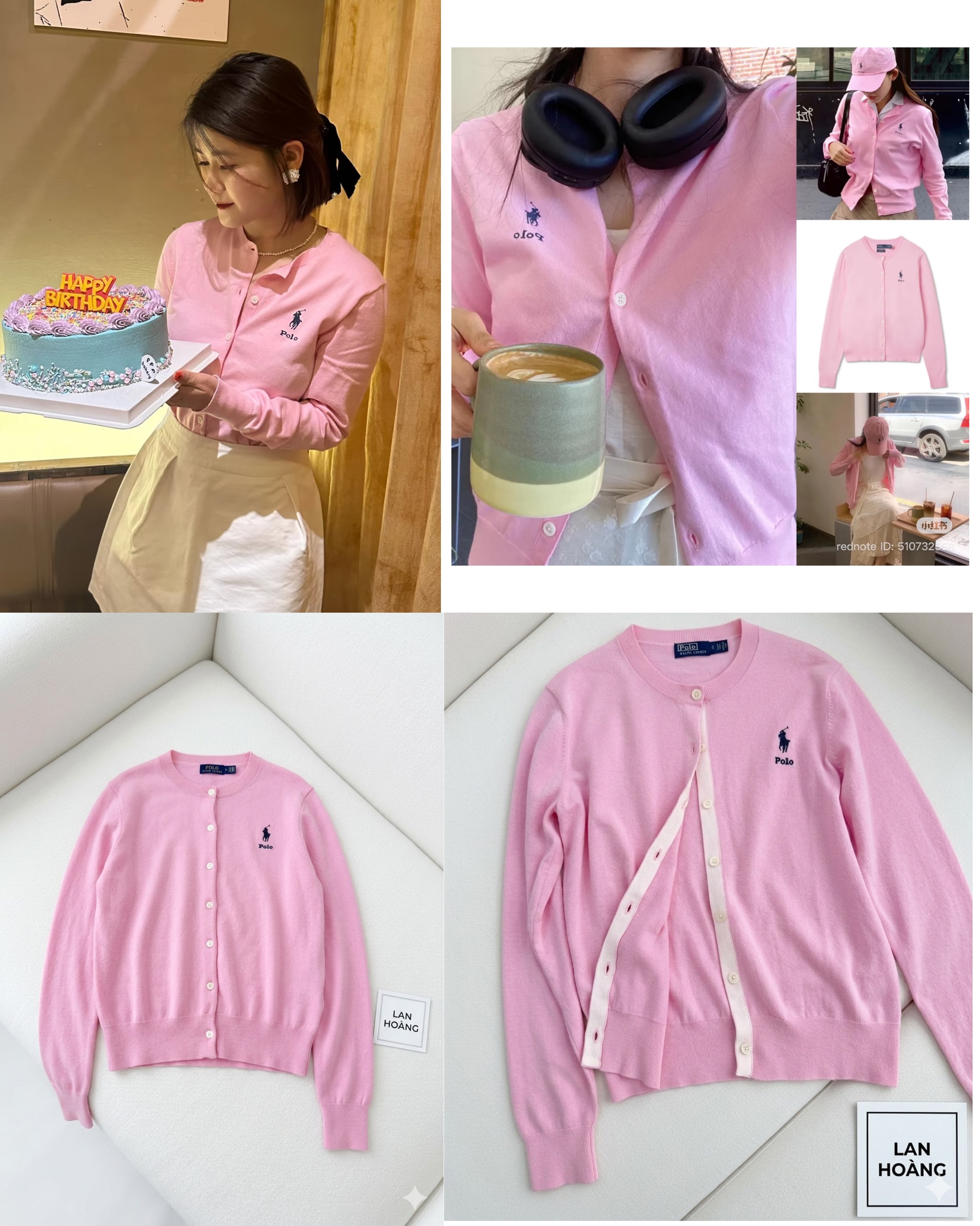Cardigan Polo dư xịn 16405