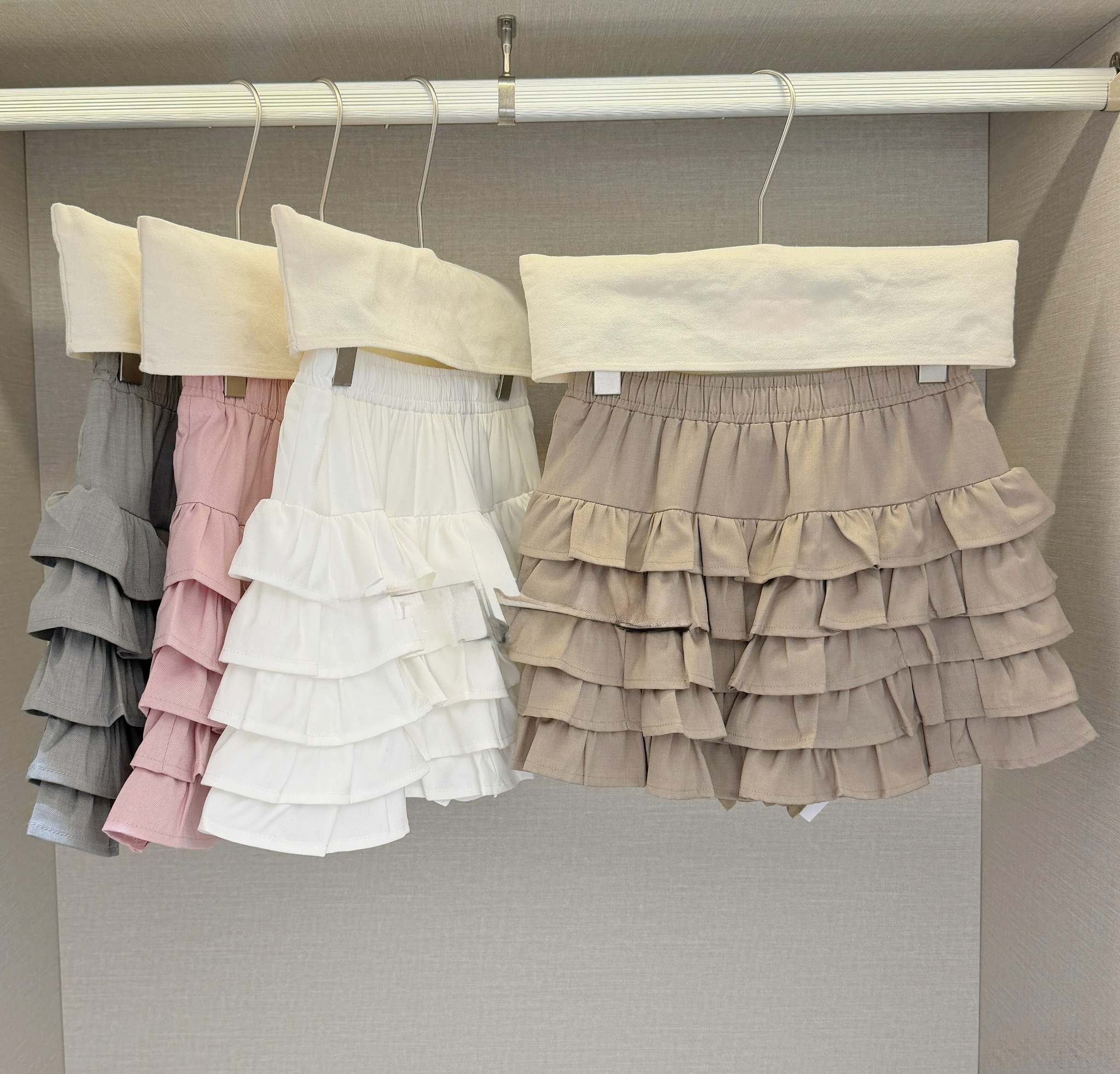 Chân Váy Bèo (Có short) chun cạp 16628