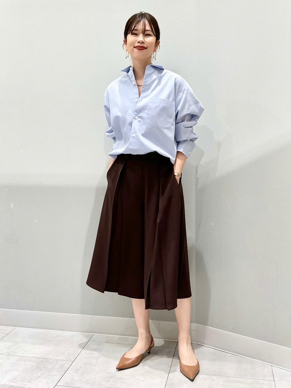 Culottes Ngố ZR xếp Ly auth Tuồn Dư xịn 16259