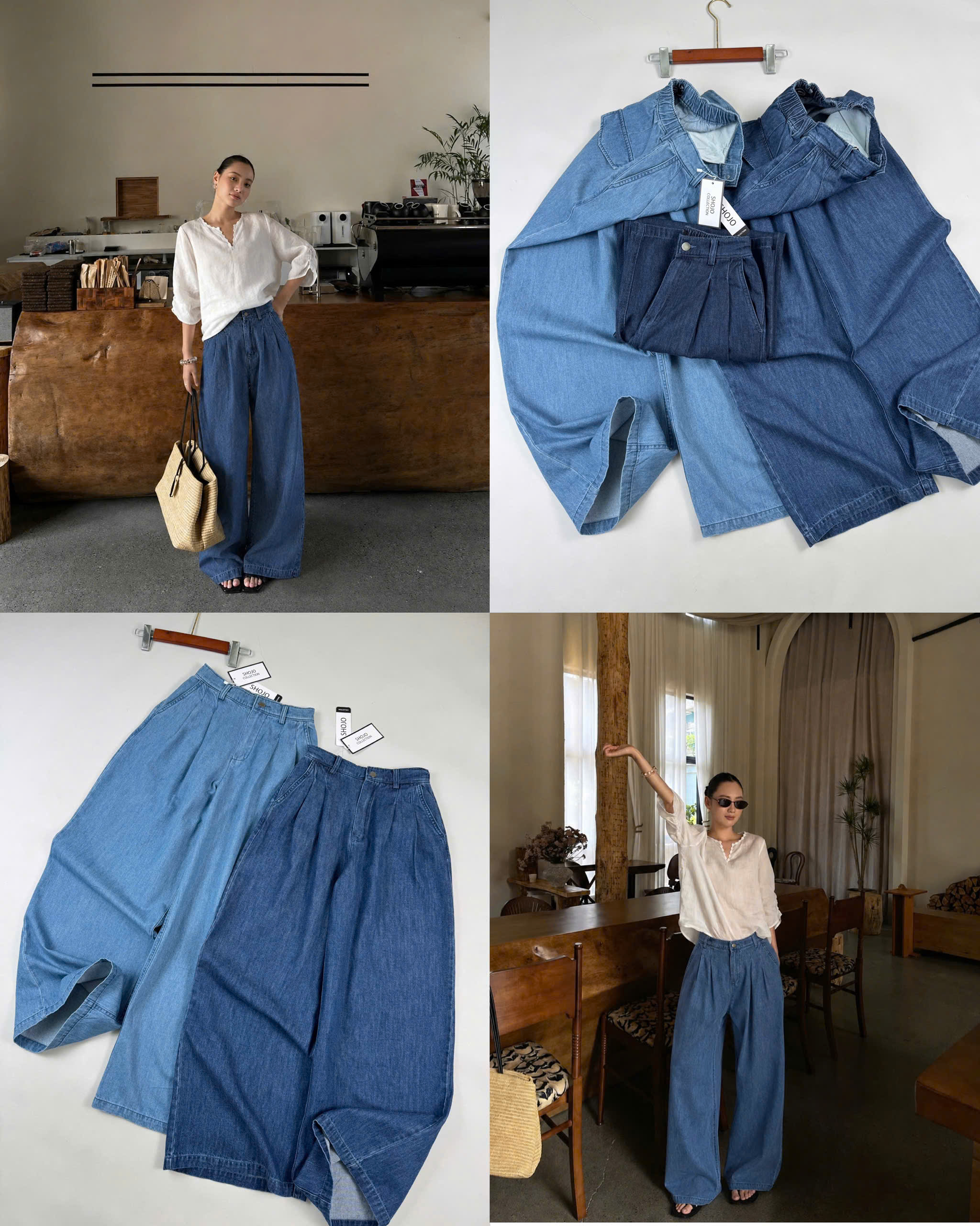 Culottes Shojo Denim 3 màu 16678