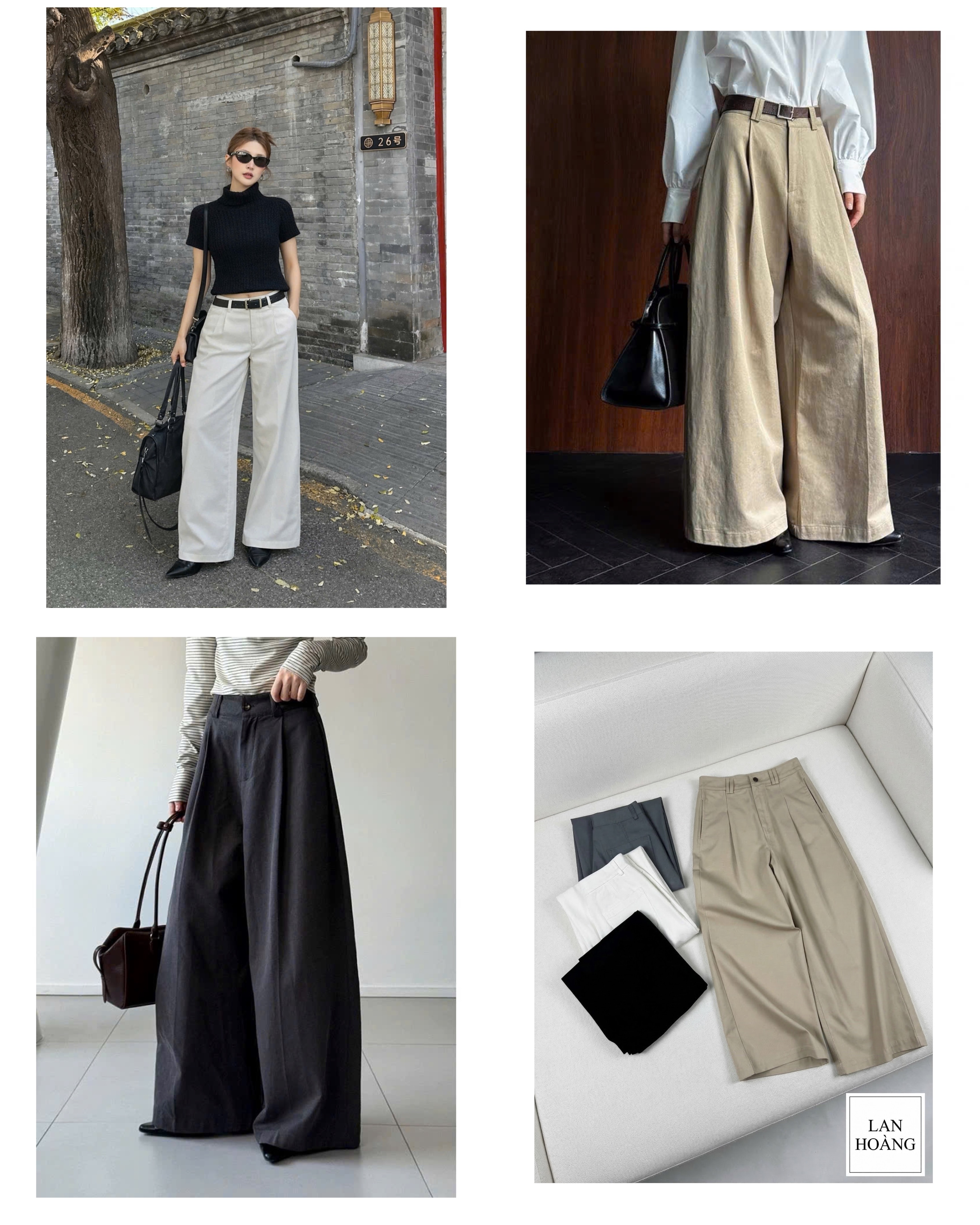 Culottes Shojo Kaki 4 màu 16228