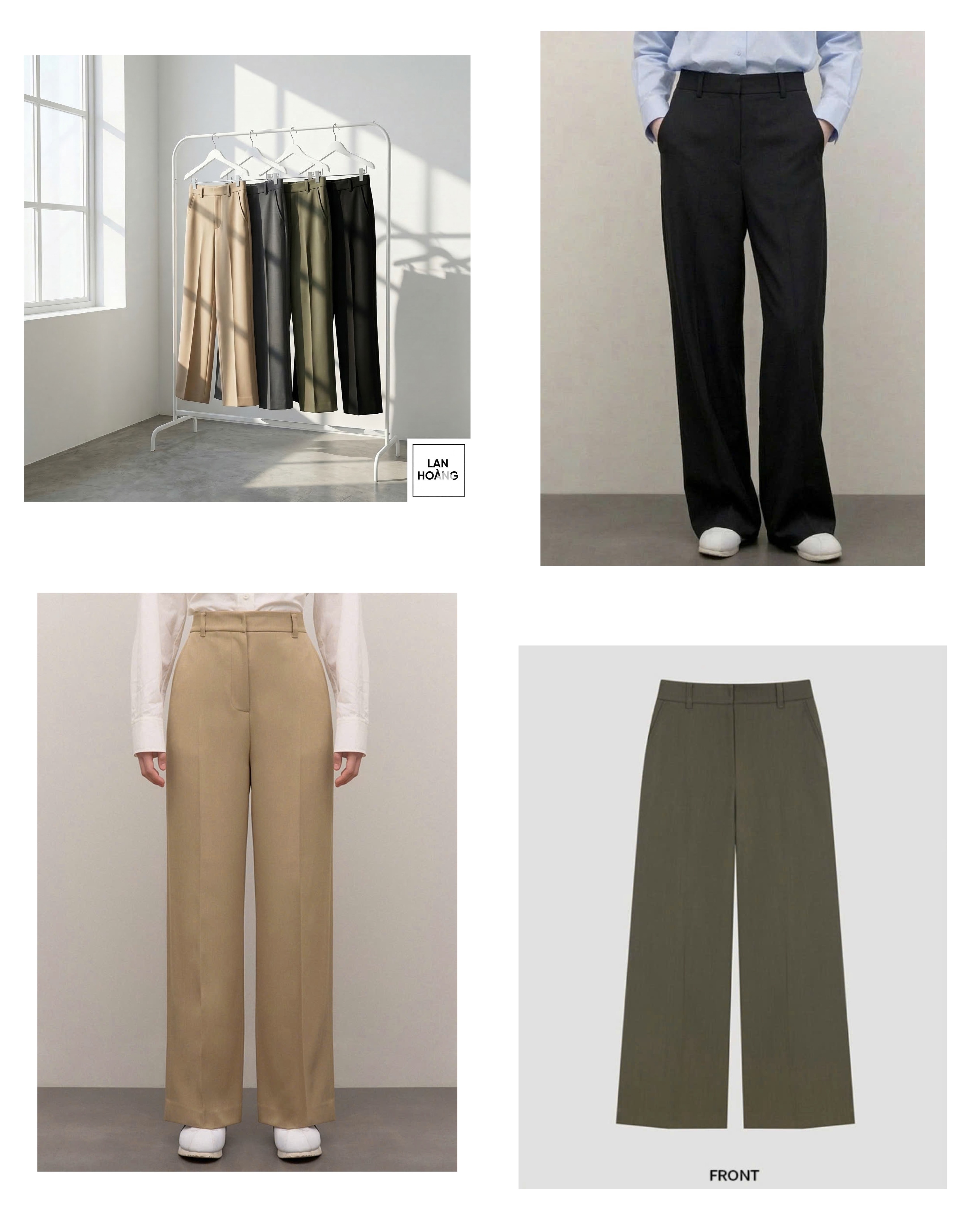 Culottes Xuất Hàn Dư Xịn 4 màu 16229