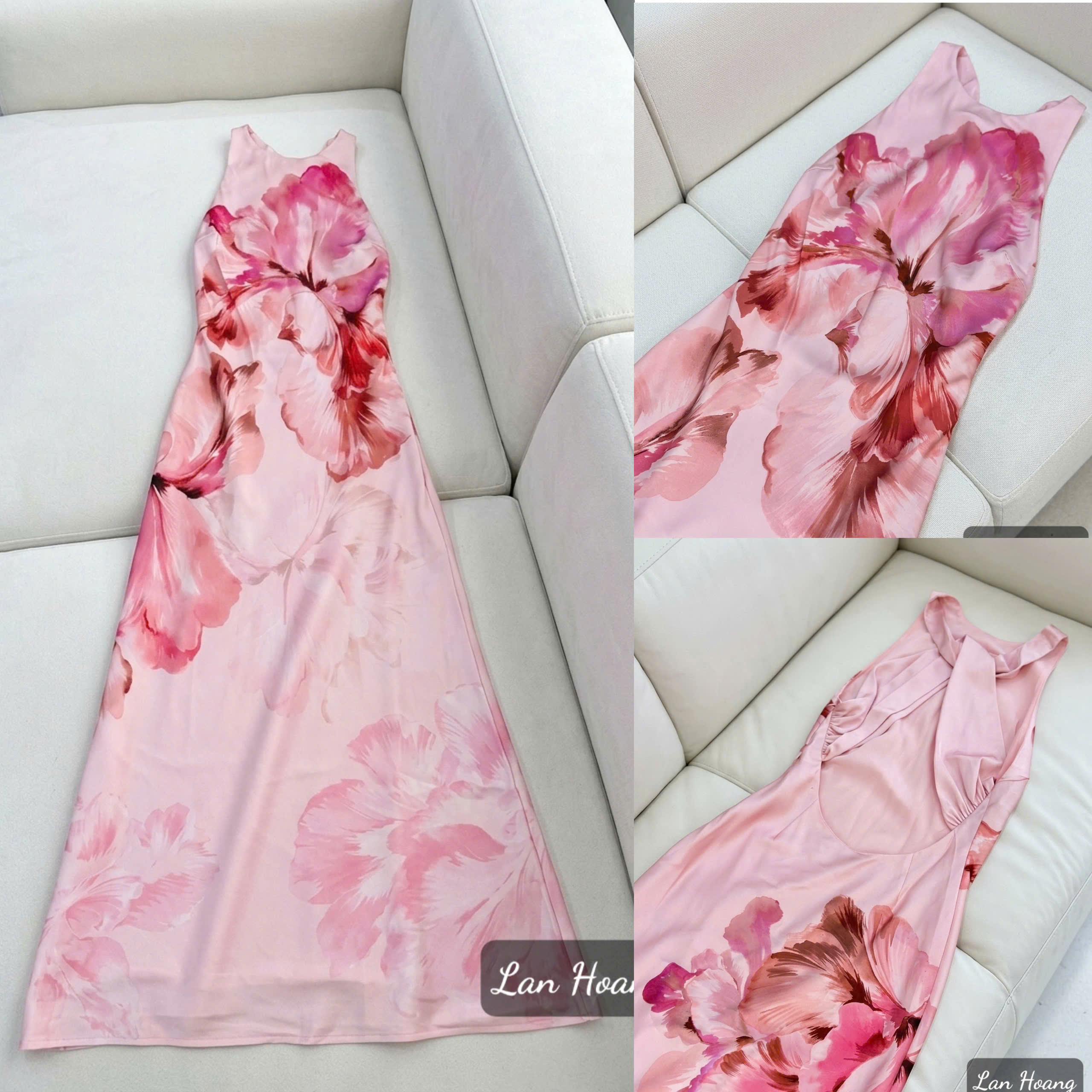 Đầm Lụa Satin Dynamite Auth tuồn 16766