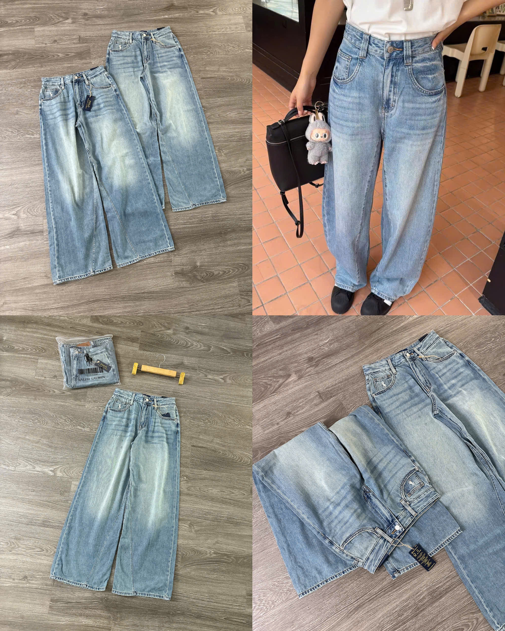 Jean Culottes Polo Dư Xịn 16119