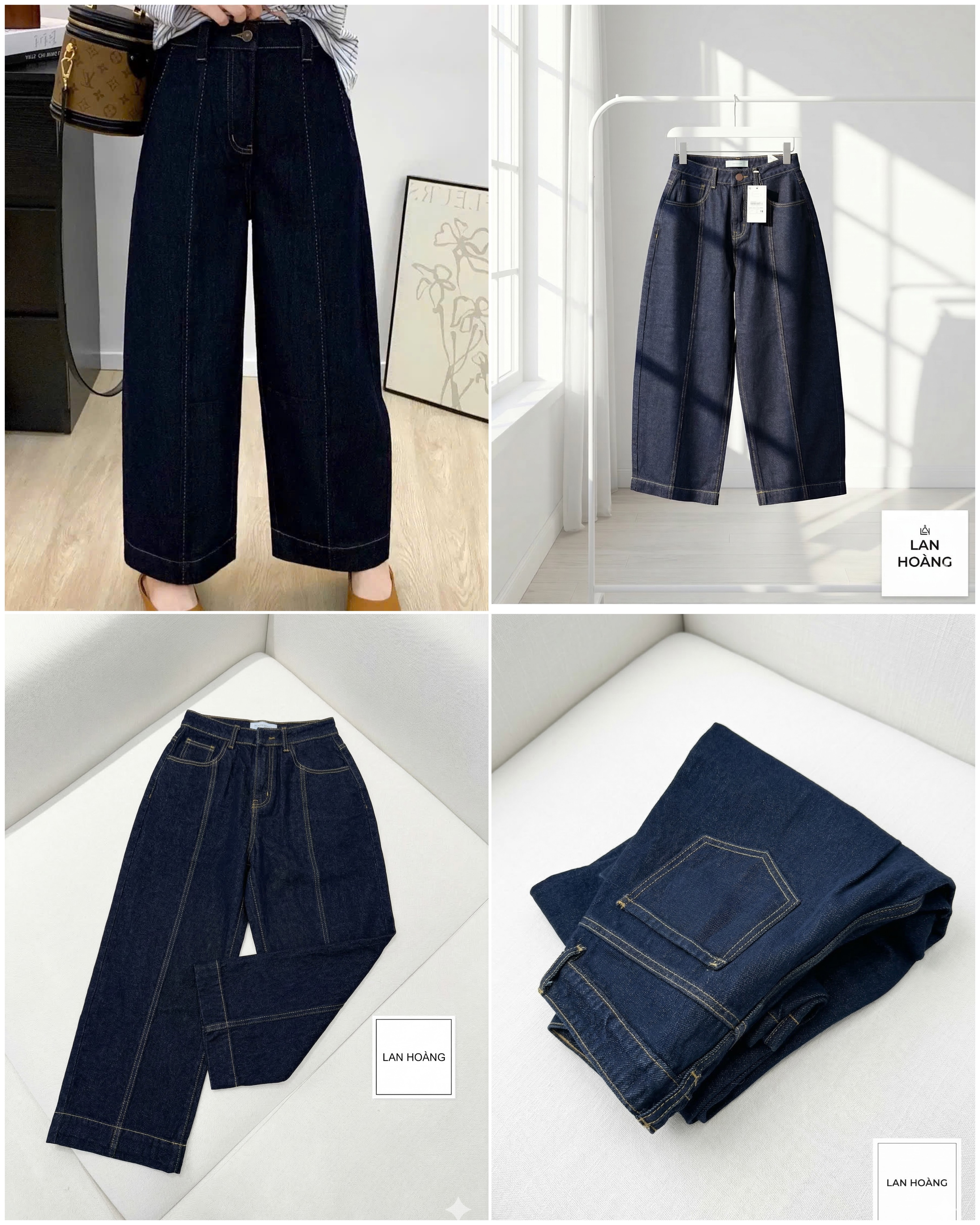 Jean Nấm Denim Juju Dư Xịn 16236