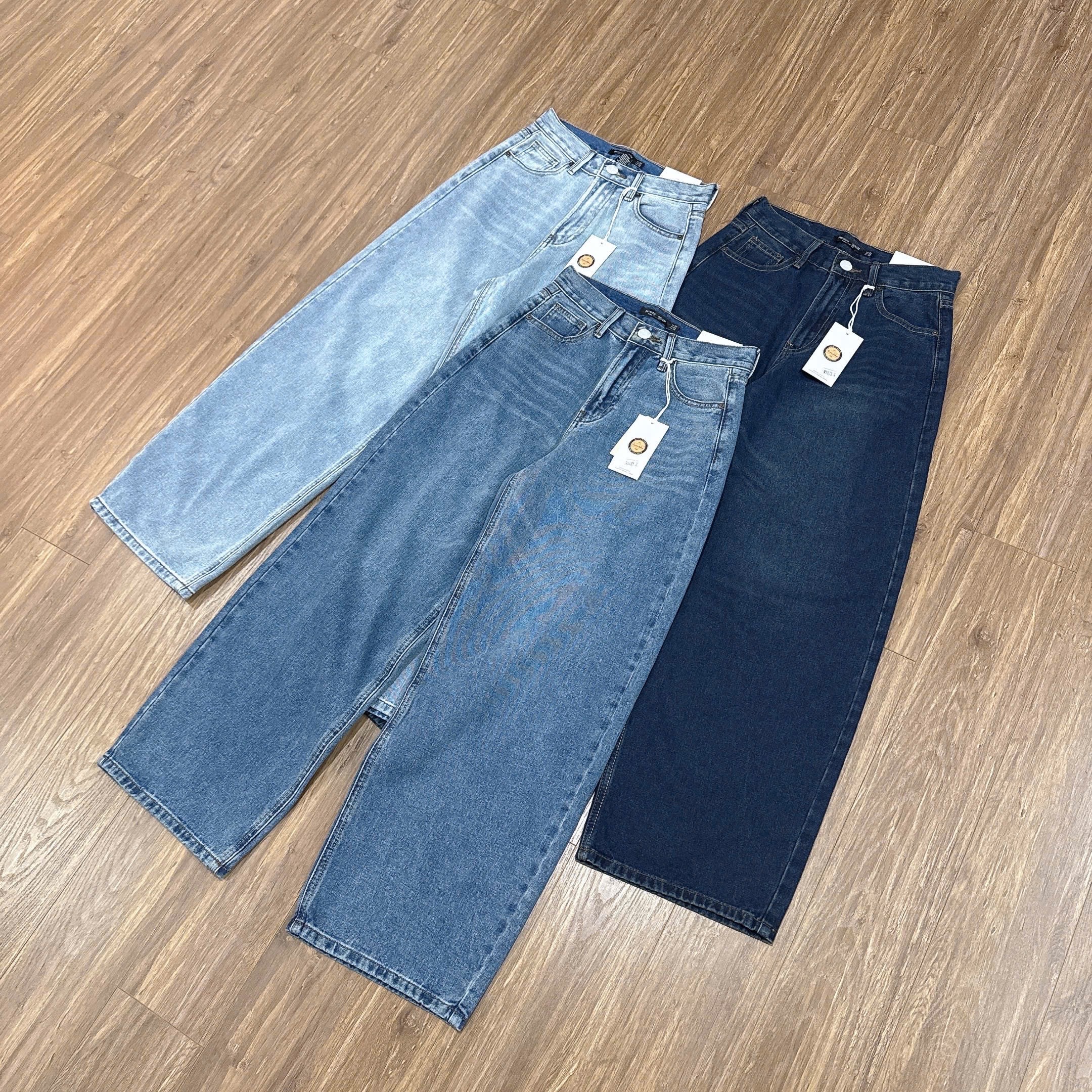 Jeans BSK Ống Cong 3 Màu 16837