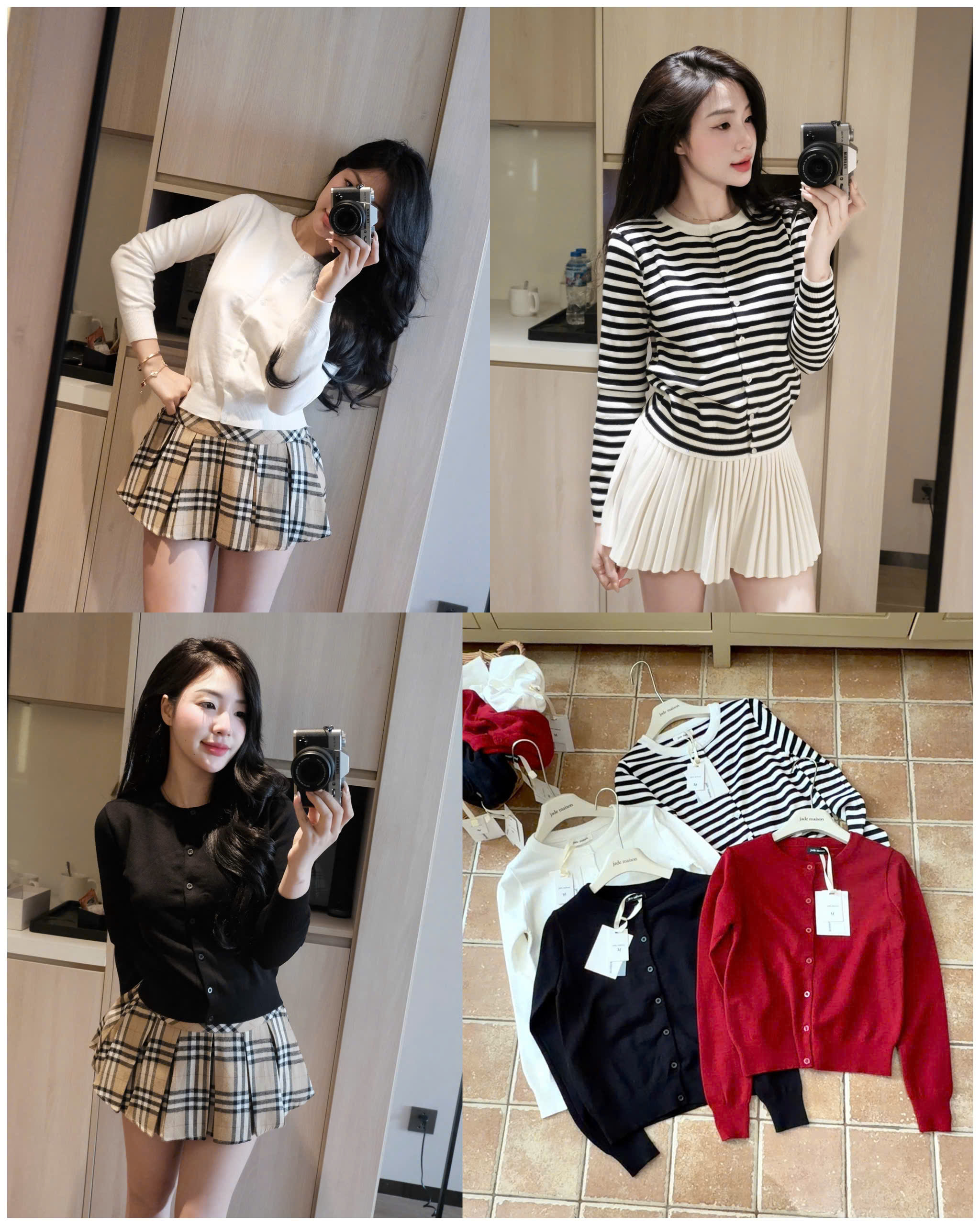 Len Cardigan Jade MS 4 màu 16711