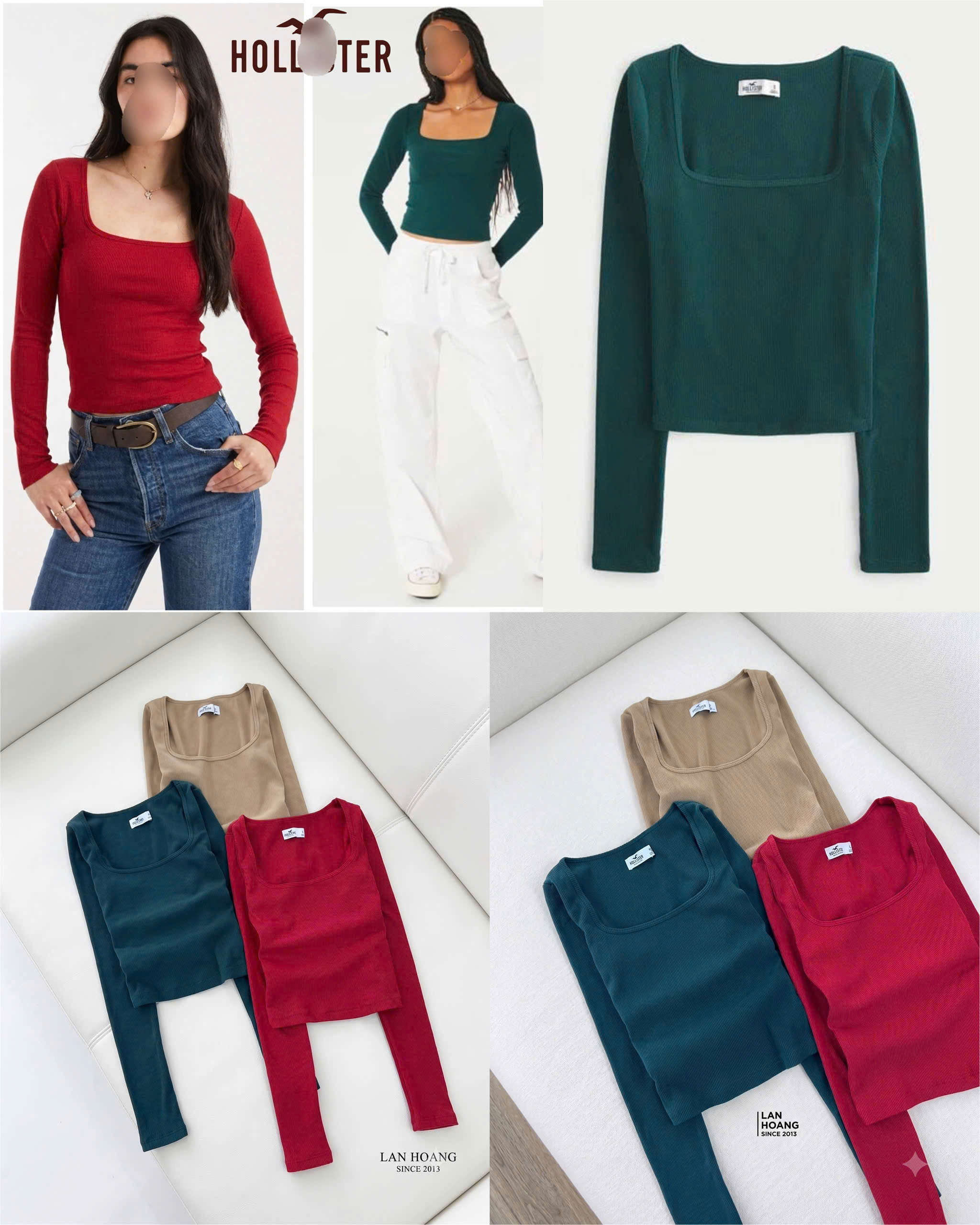 Len Hollister Dài Tay Dư Xịn 16652