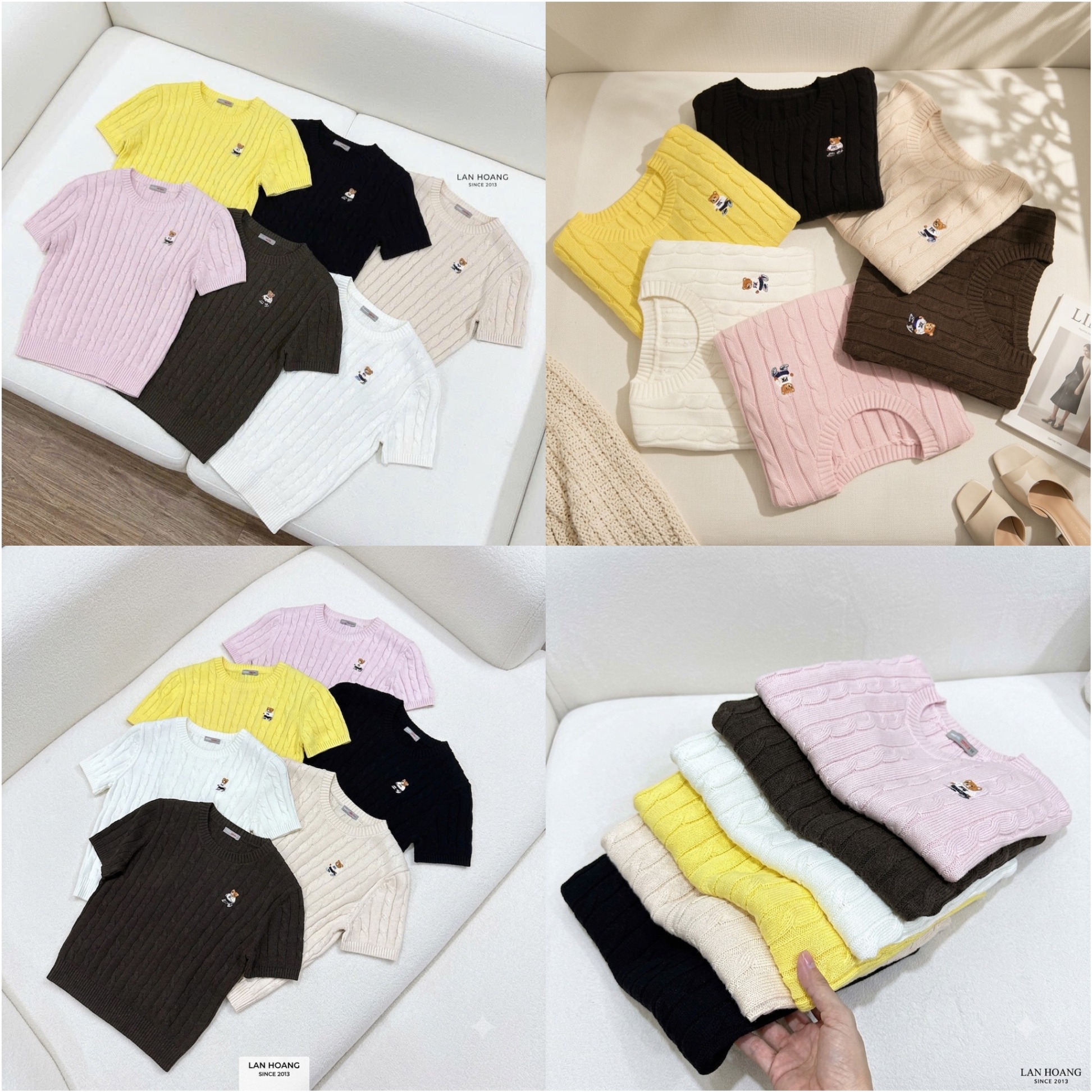 Len Spao Cổ tròn Xuất Hàn dư xịn 16624